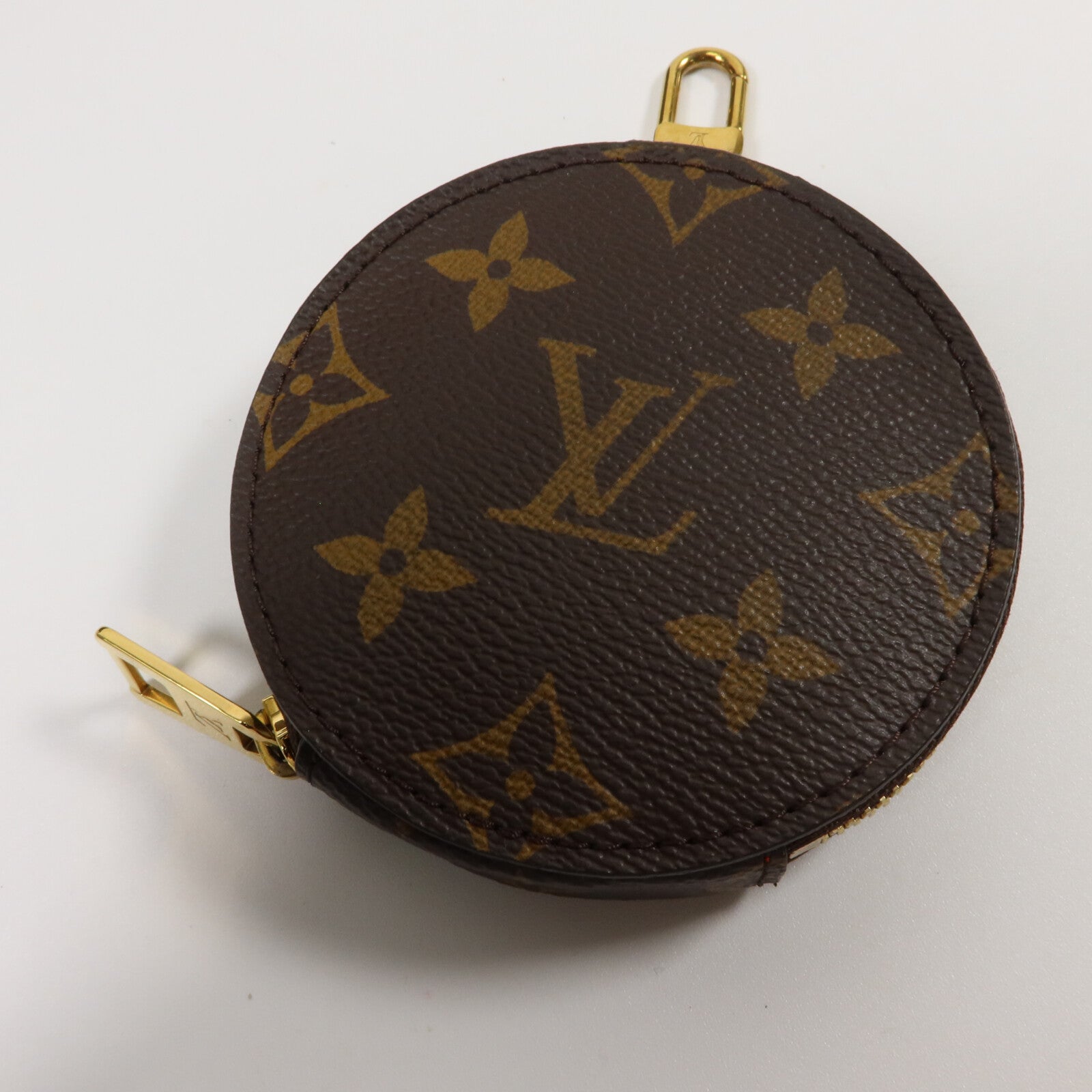 LOUIS VUITTON Monogram Giant OnTheGo PM金扣手挽肩背兩用袋棕色