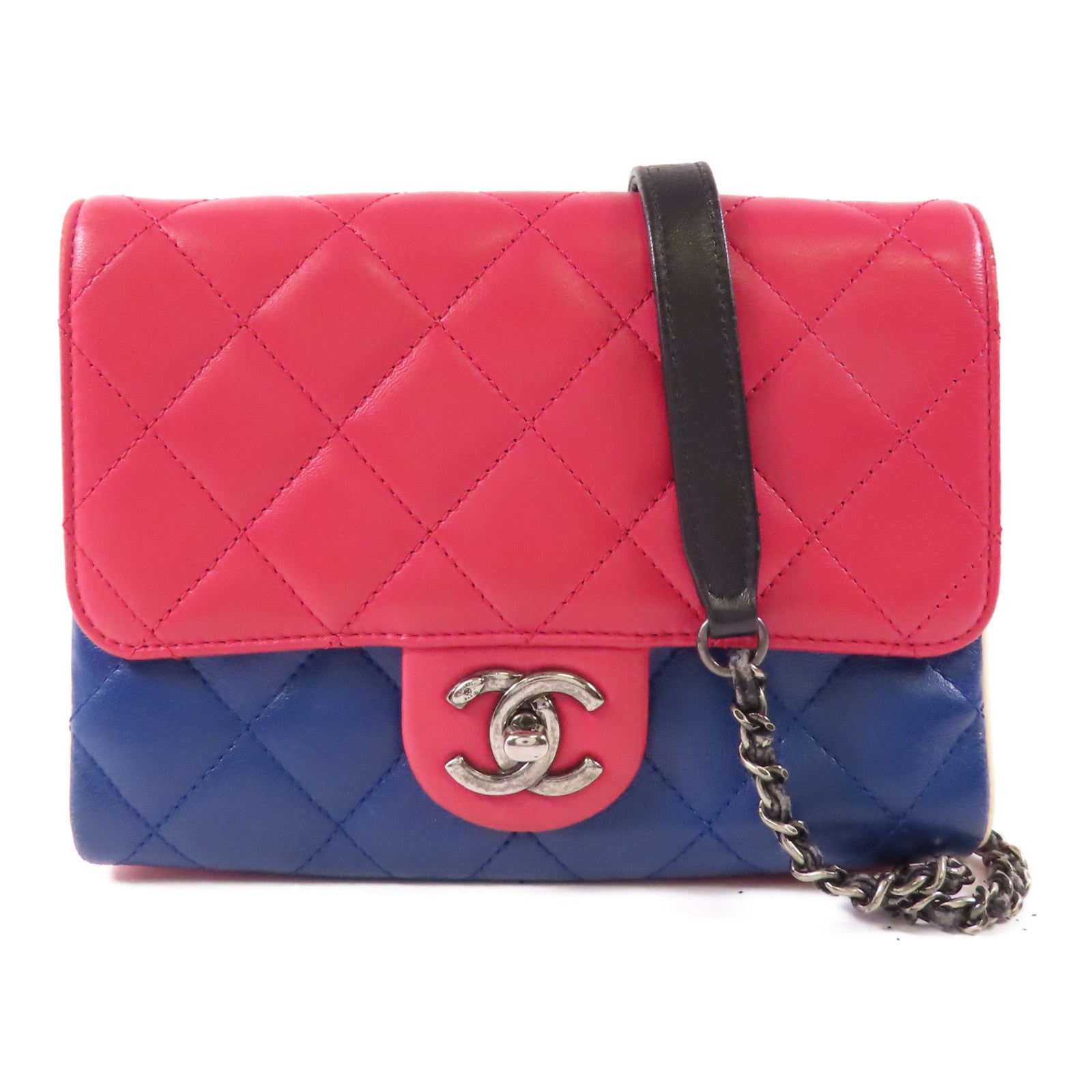 CHANEL 羊皮皮革Chain Shoulder鏈帶肩背袋