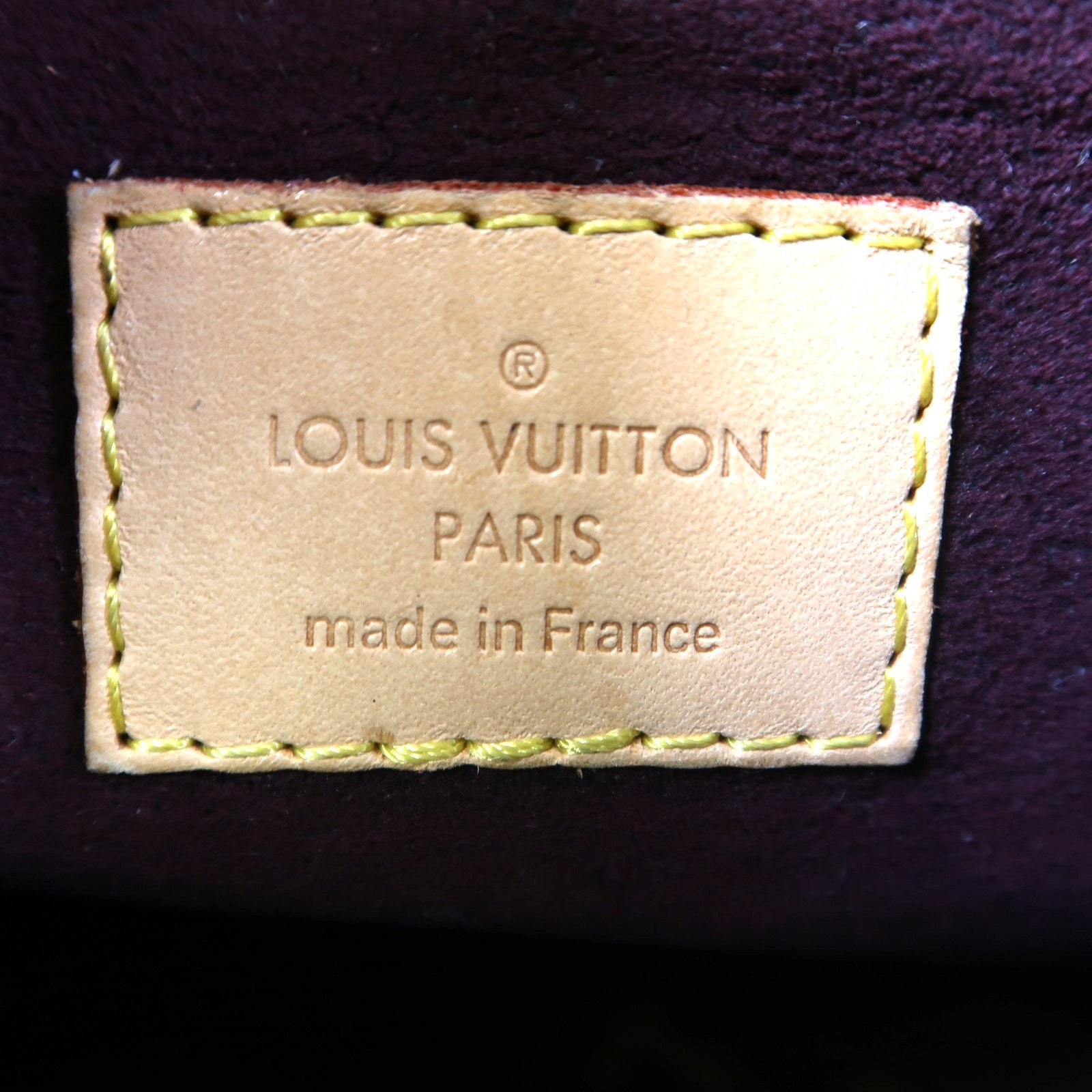 LOUIS VUITTON Monogram Montaigne金扣手挽肩背兩用袋啡色