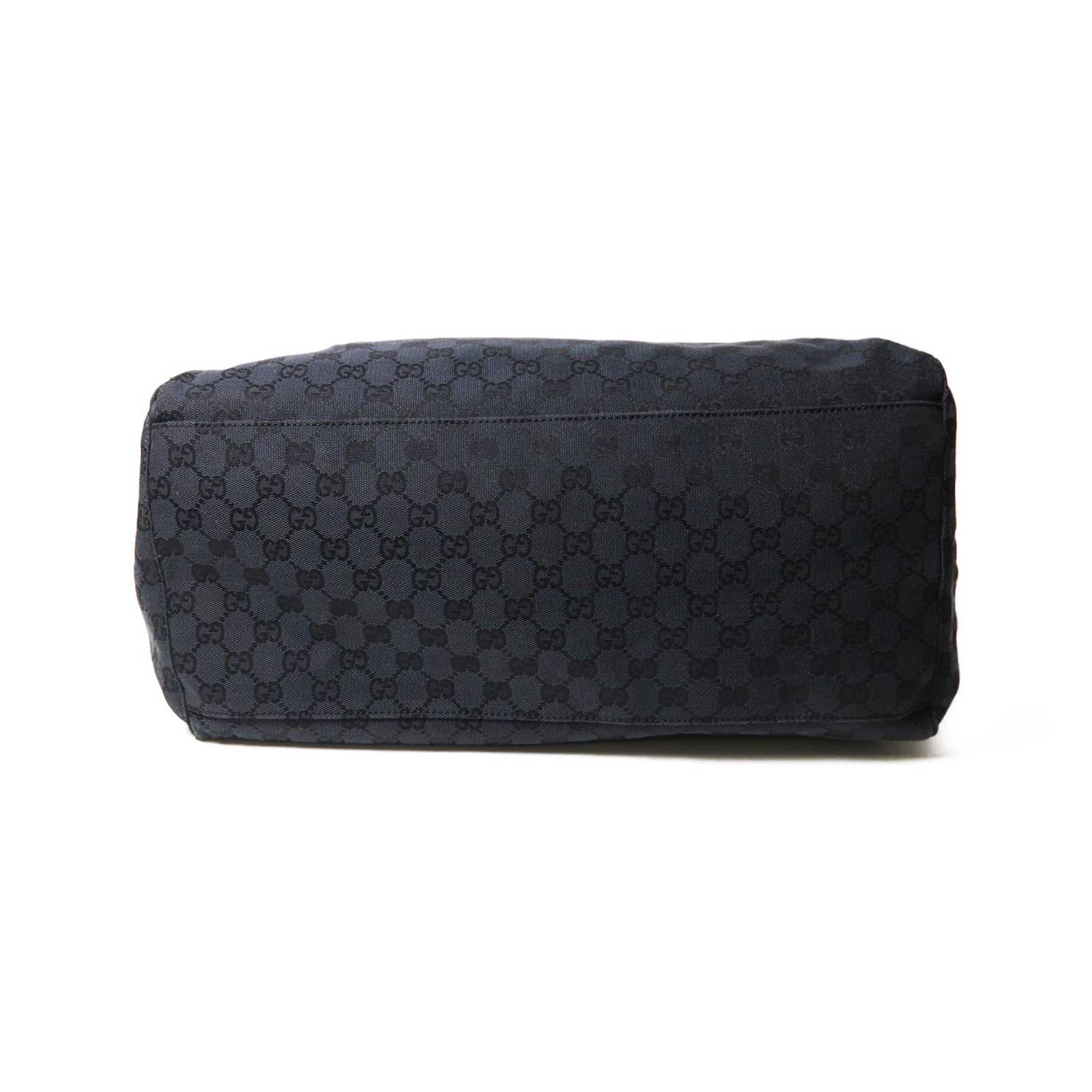 GUCCI 帆布Shoulder Bag肩背袋深藍色