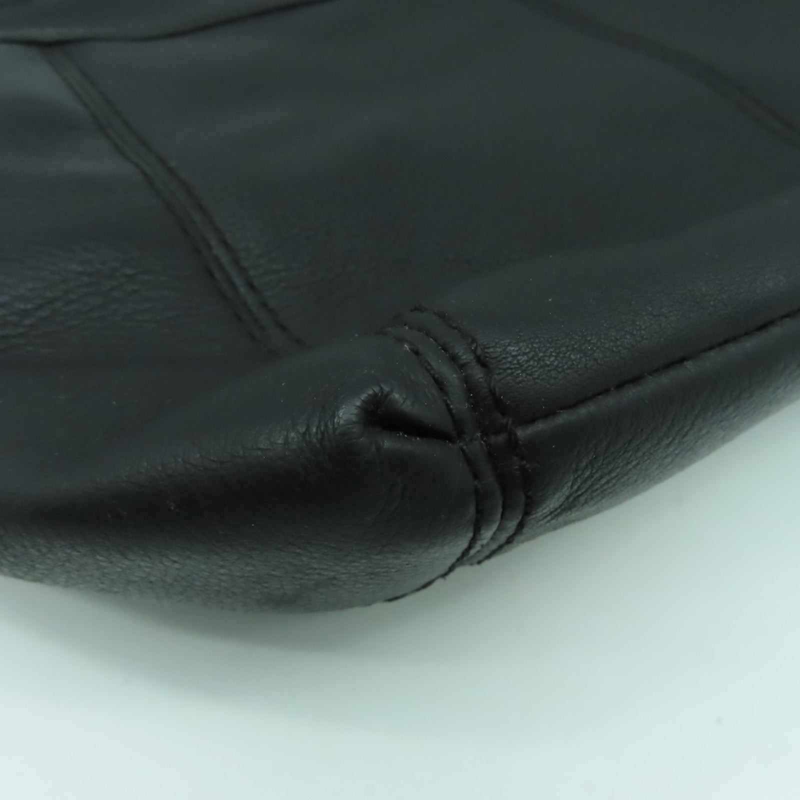 COACH 【激減優惠】牛皮皮革2way Shoulder Bag金扣手挽肩背兩用袋黑色