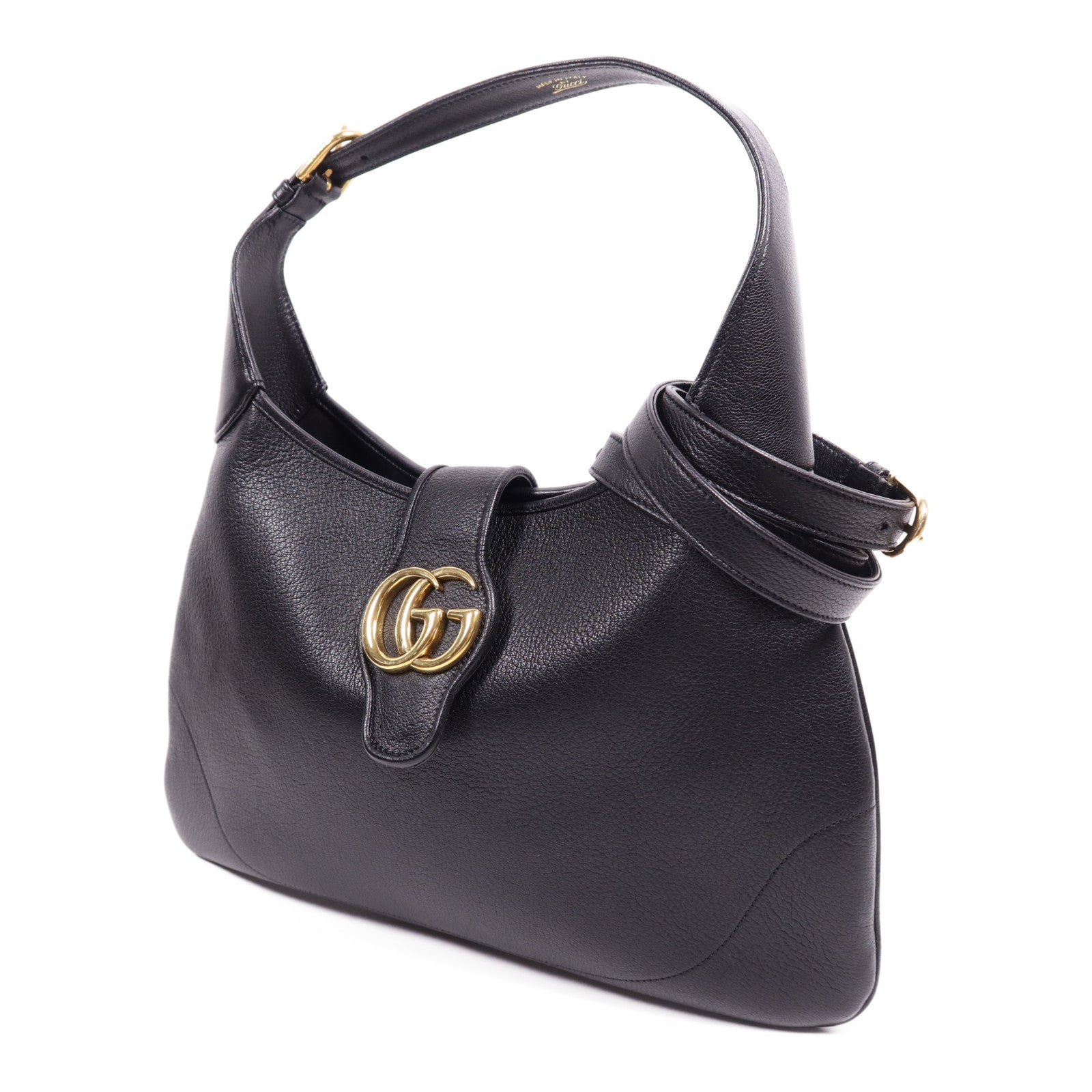 GUCCI 牛皮皮革Aphrodite Medium金扣手挽袋