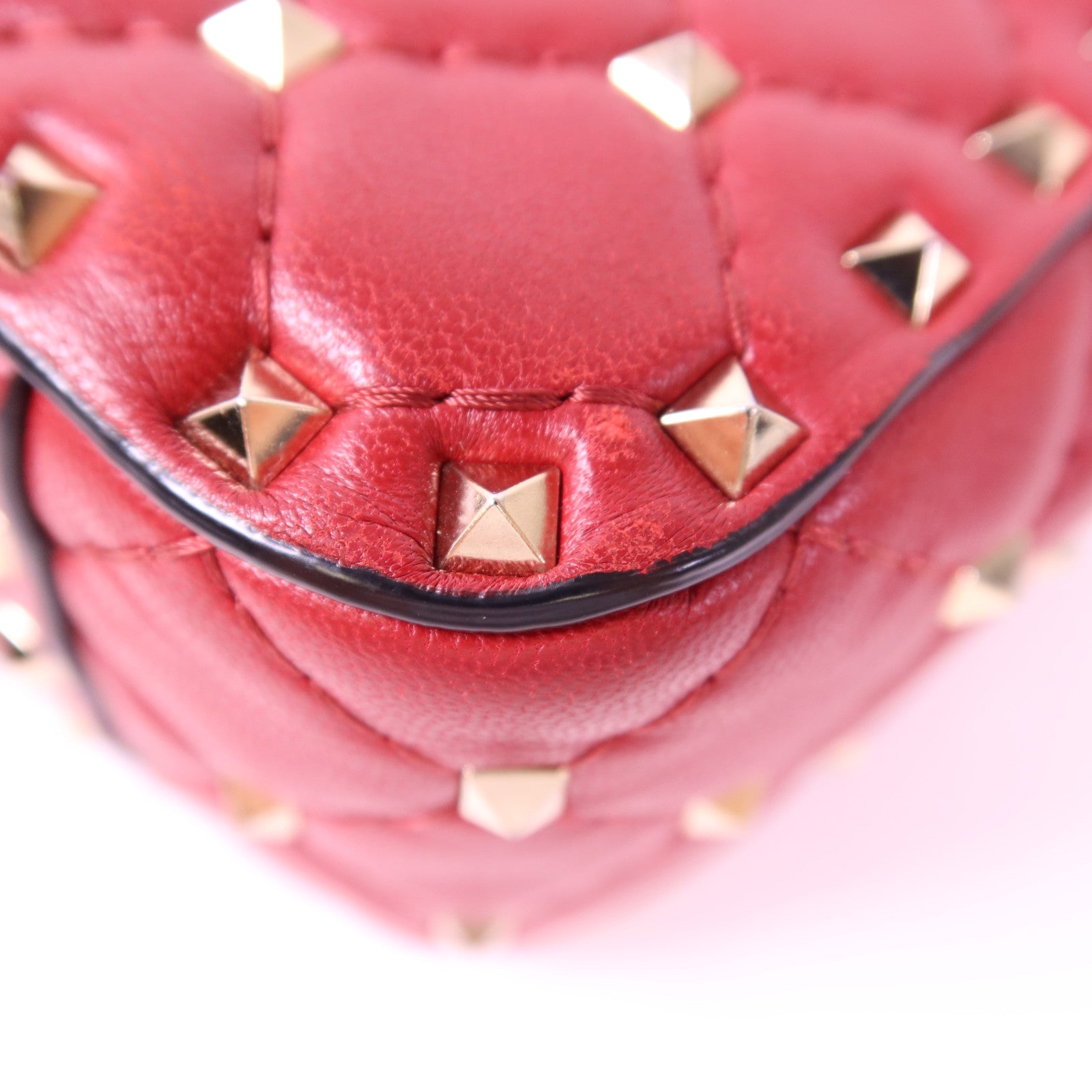 Valentino 牛皮皮革Garavani Rockstud金扣手挽肩背兩用袋