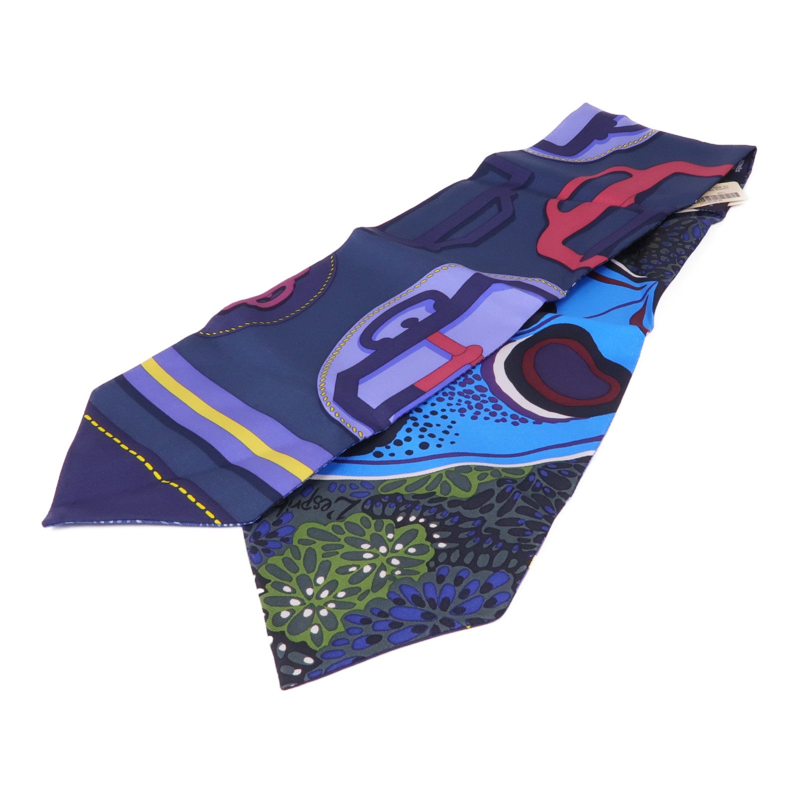 HERMES 絲質Maxi Twilly絲巾