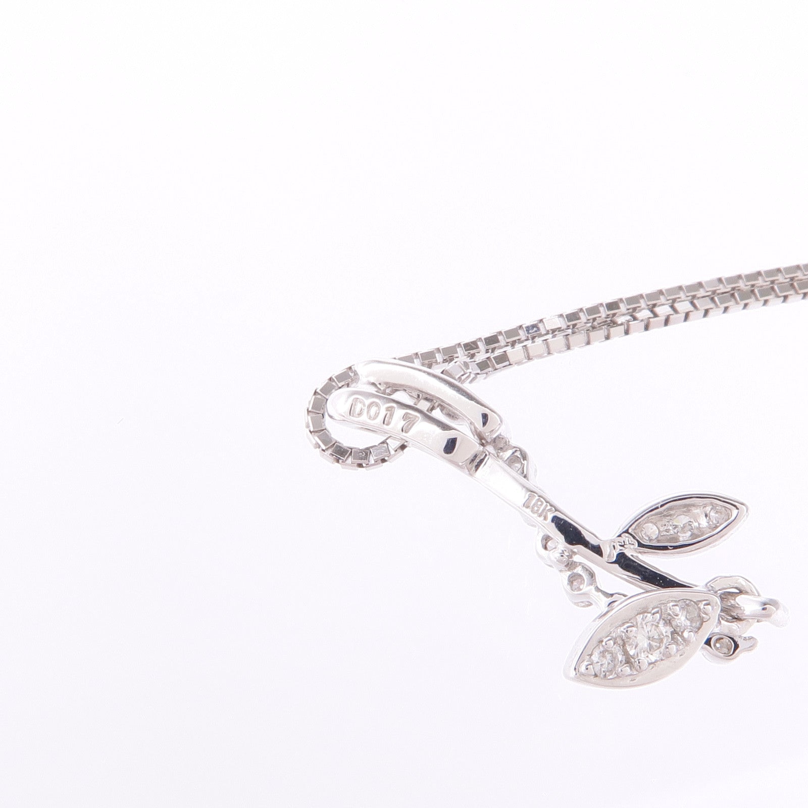 JEWELRY 【激減優惠】18K白金Diamond Necklace鑽石項鍊