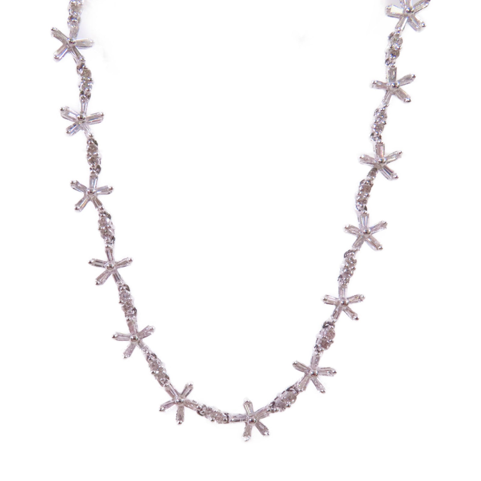 JEWELRY 18K白金/4.25ct鑽石Diamond Necklace項鍊