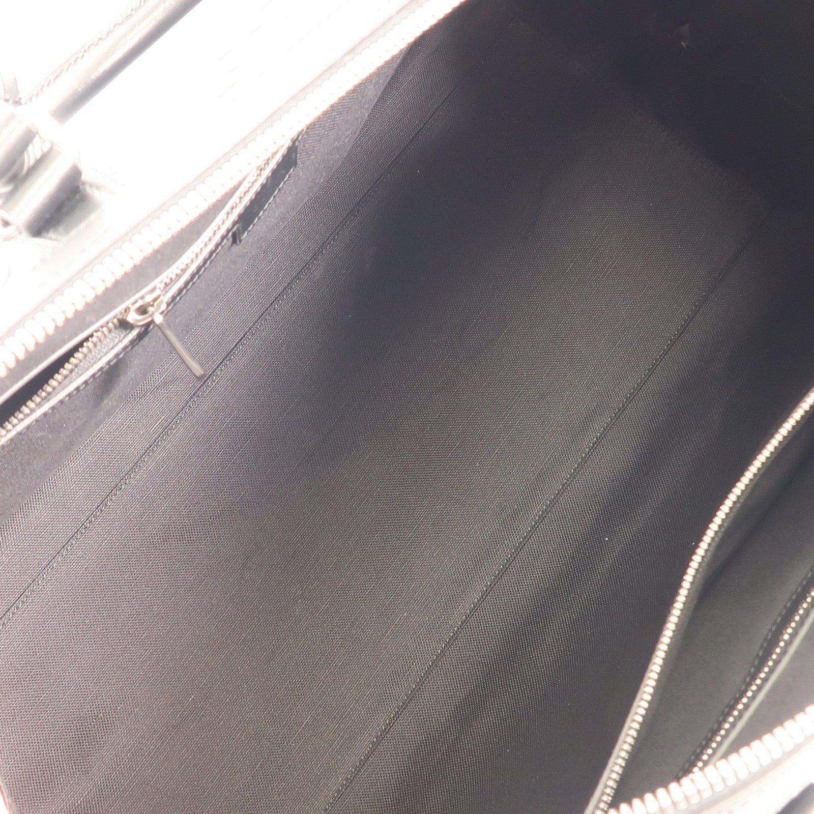 GUCCI GG SHW Boston Bag 2 Way Shoulder Handbag 725282H Calfskin Grey/Black