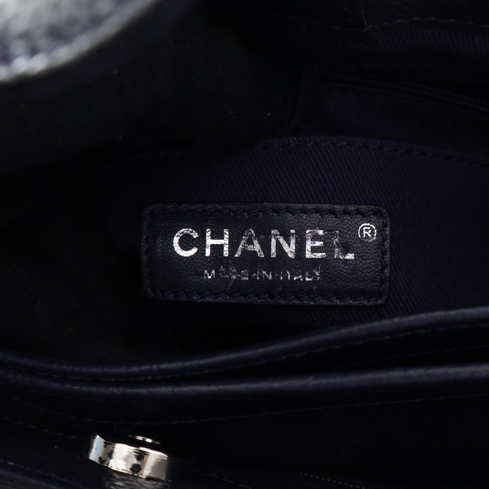 CHANEL 牛皮皮革Neo Executive Tote Mini銀扣手挽肩背兩用袋