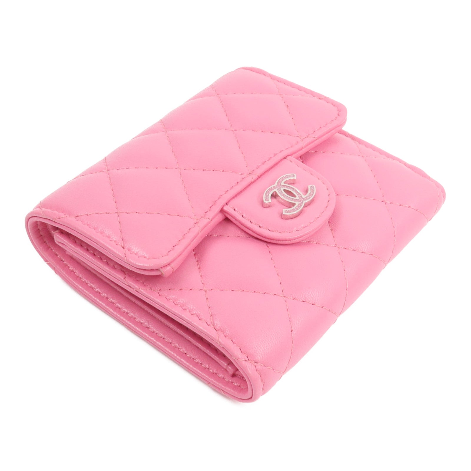 CHANEL 羊皮皮革Classic Small Flap Wallet錢包