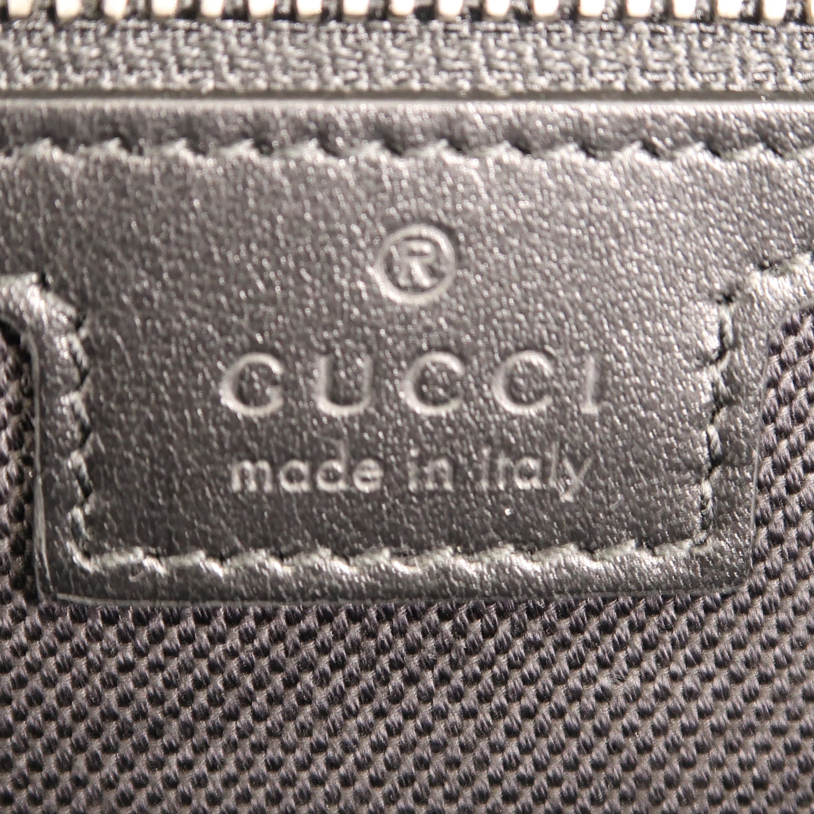 GUCCI GG SHW Boston Bag 2 Way Shoulder Handbag 725282H Calfskin Grey/Black