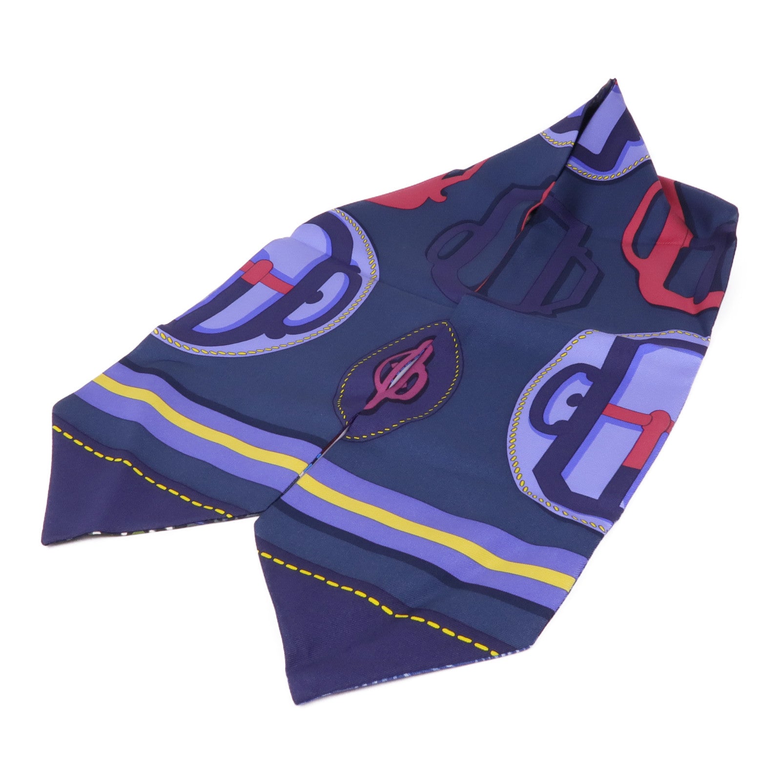 HERMES 絲質Maxi Twilly絲巾