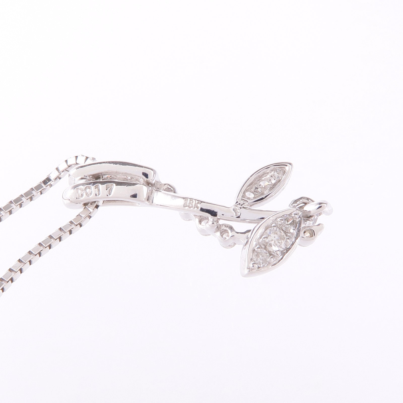 JEWELRY 【激減優惠】18K白金Diamond Necklace鑽石項鍊