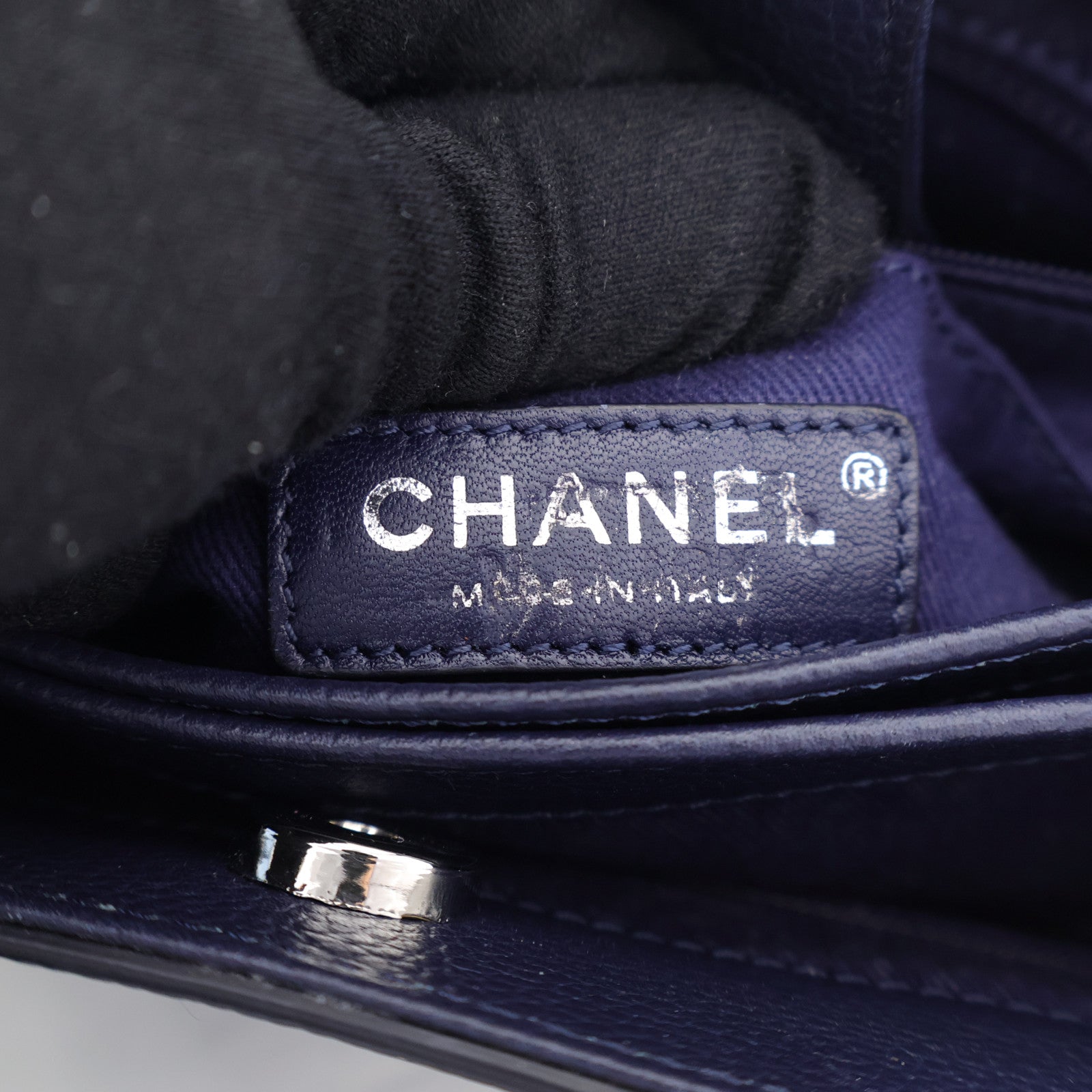 CHANEL 牛皮皮革Neo Executive Tote Mini銀扣手挽肩背兩用袋