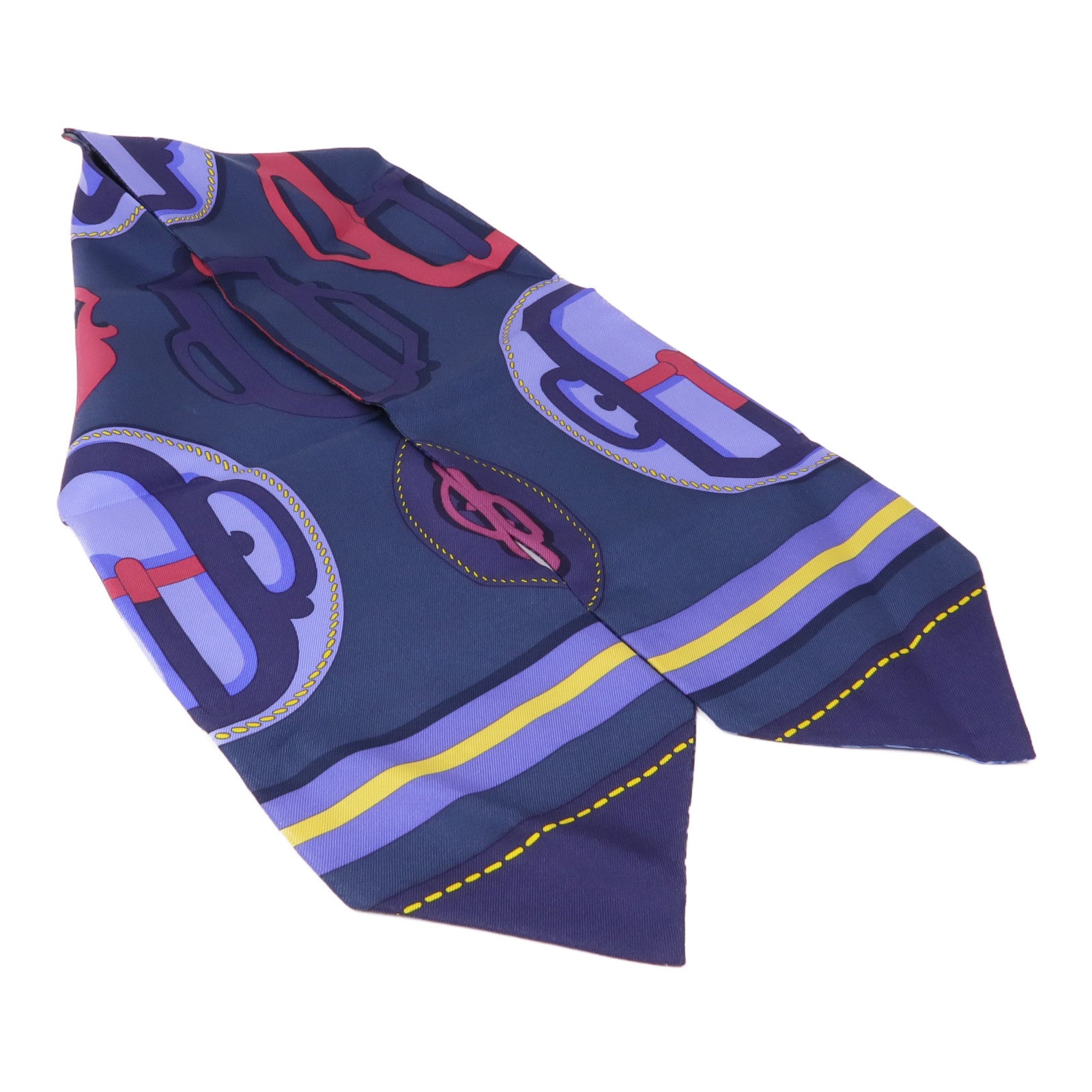 HERMES 絲質Maxi Twilly絲巾