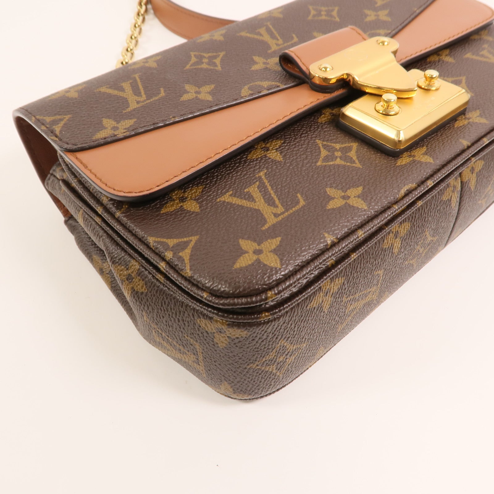LOUIS VUITTON 【激減優惠】Monogram Marceau金扣鏈帶肩背袋