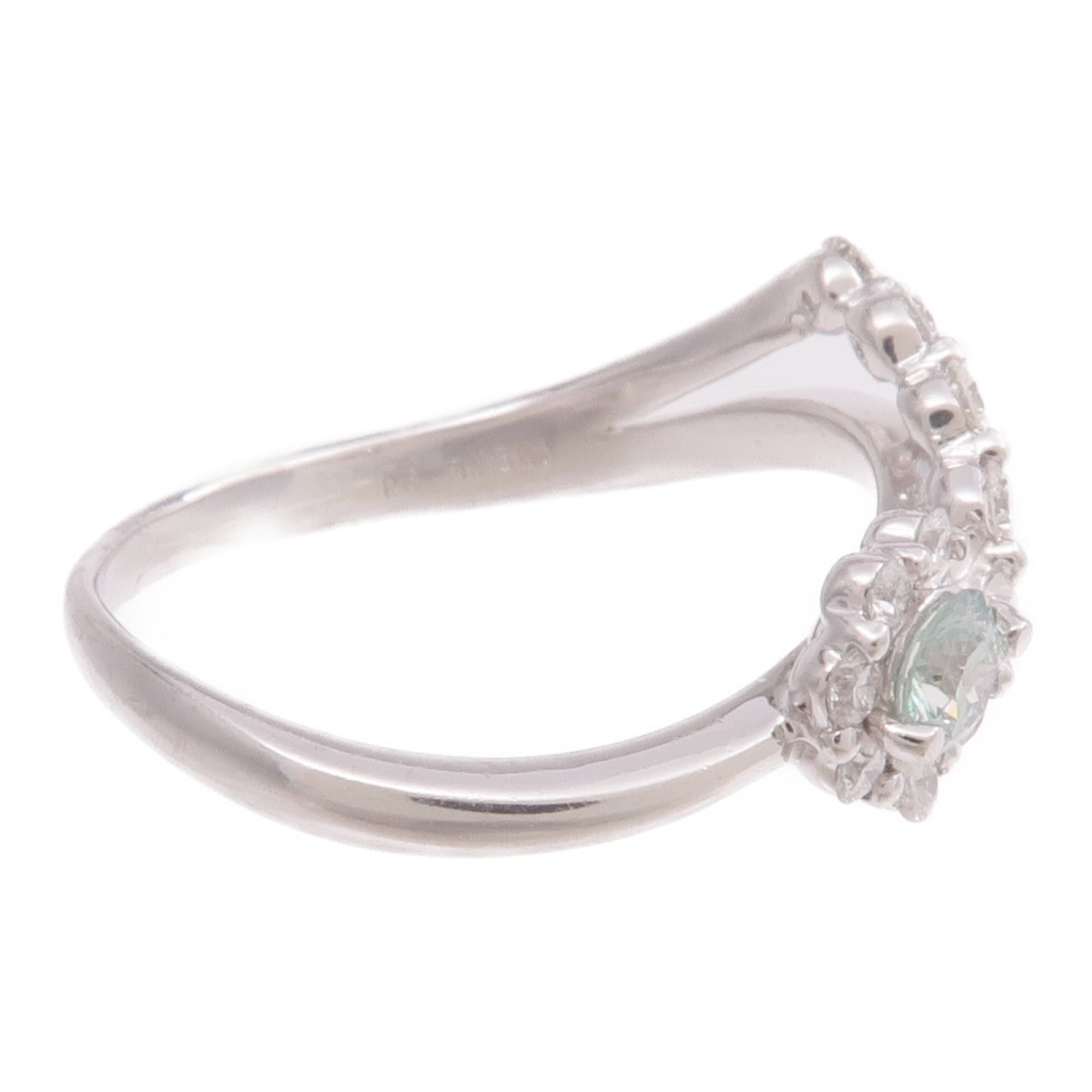 JEWELRY 18K白金Diamond Ring鑽石戒指US#8