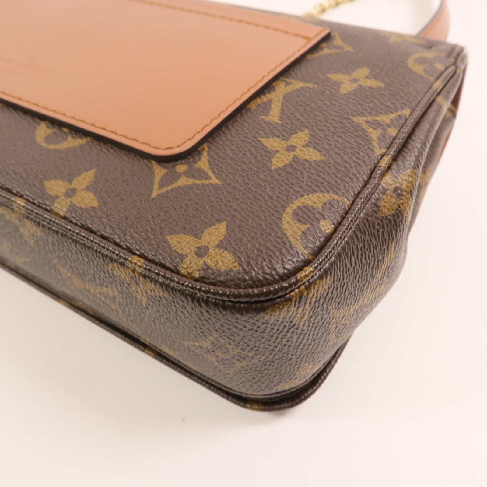 LOUIS VUITTON 【激減優惠】Monogram Marceau金扣鏈帶肩背袋