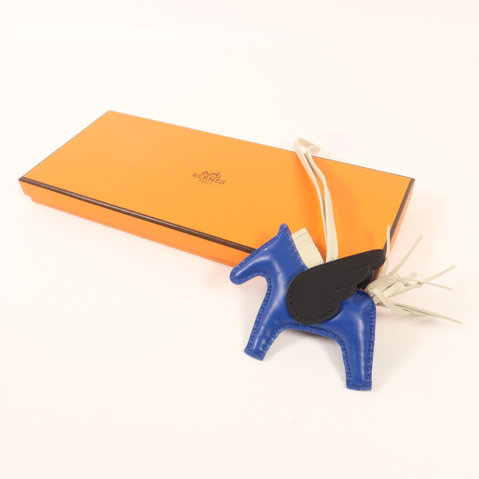 HERMES Swift/Milo皮革Rodeo Pegase掛飾