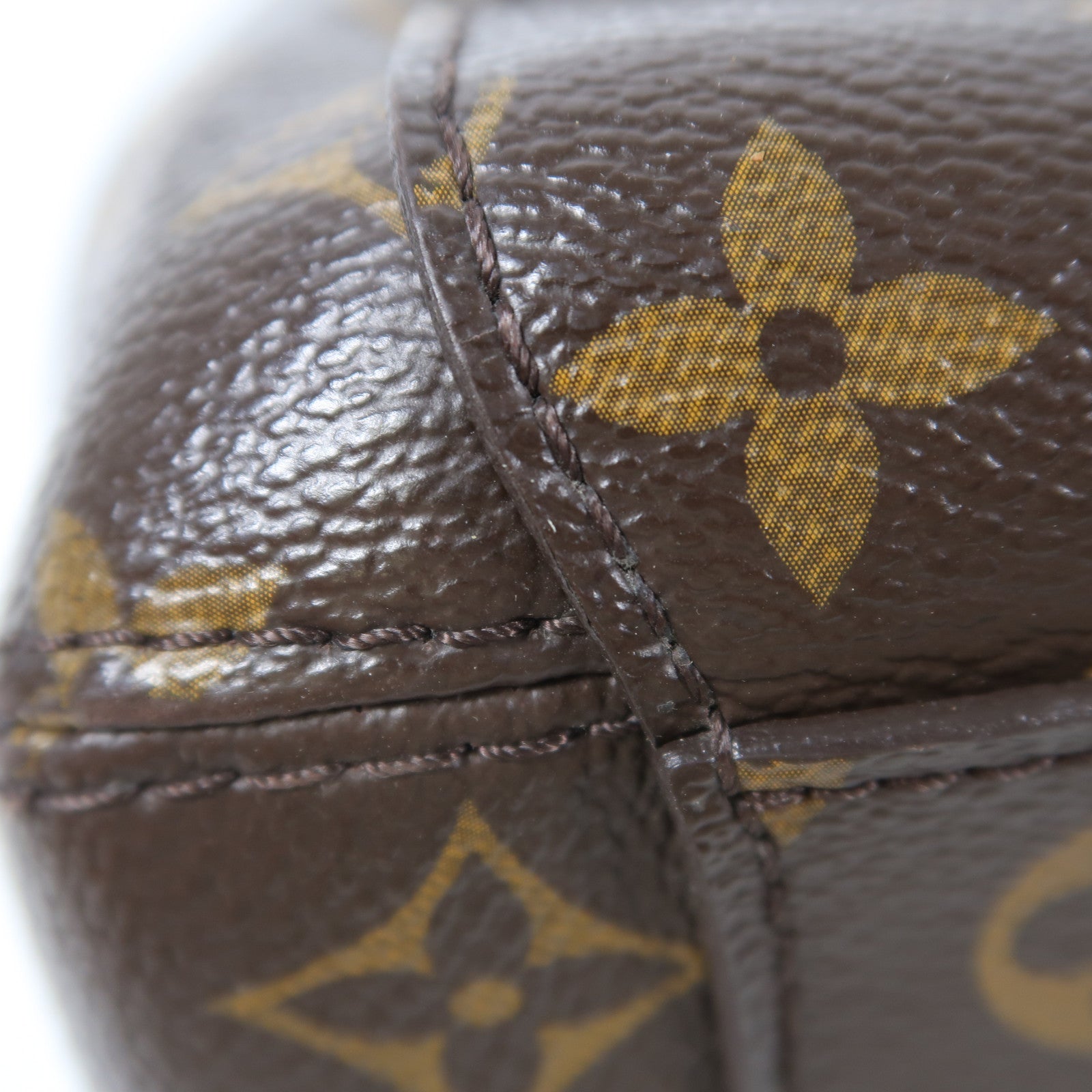 LOUIS VUITTON Monogram Montaigne金扣手挽肩背兩用袋啡色