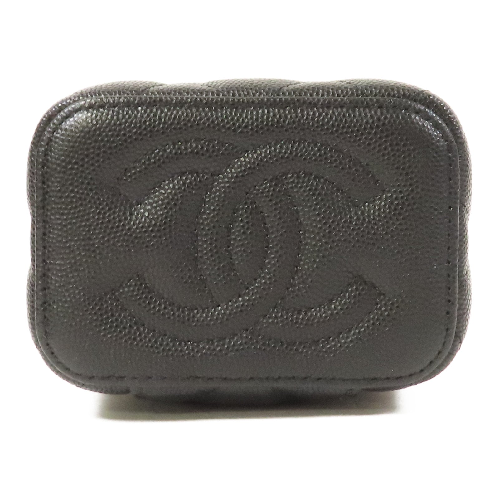 CHANEL 【激減優惠】菱格Caviar皮革Chain Shoulder Bag金扣肩背袋黑色