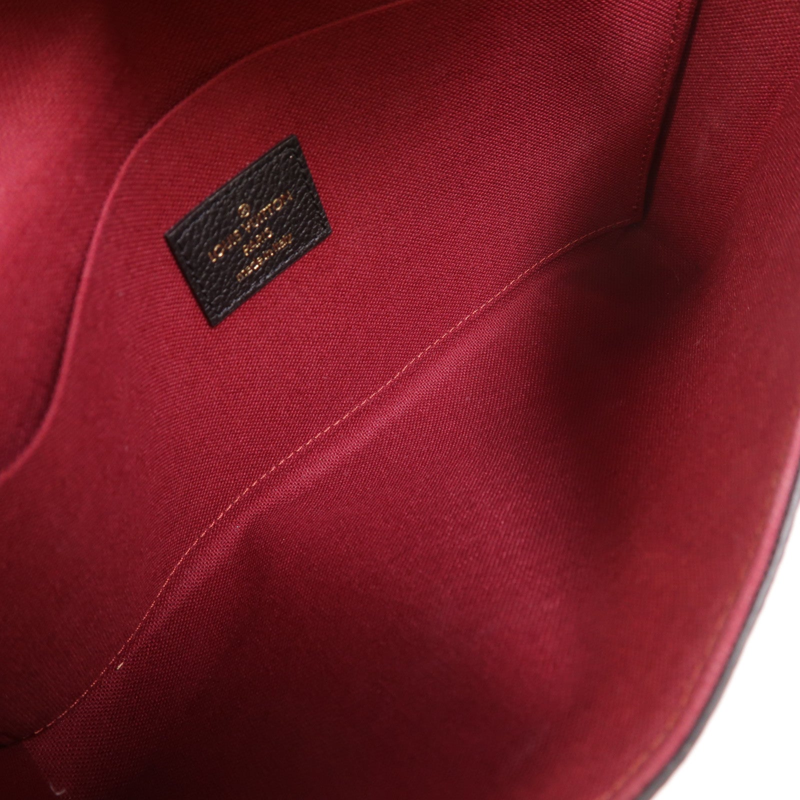 LOUIS VUITTON Monogram Felicie Pochette金扣鏈帶肩背袋