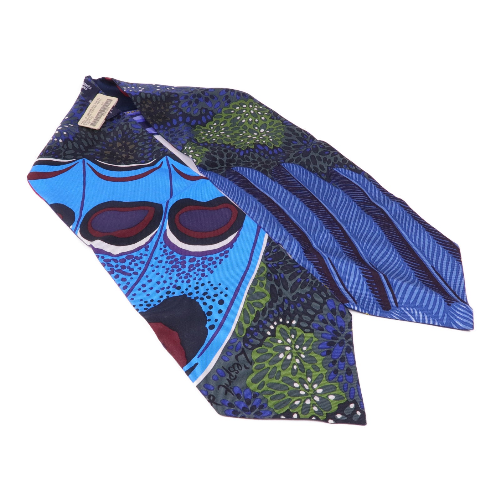 HERMES 絲質Maxi Twilly絲巾