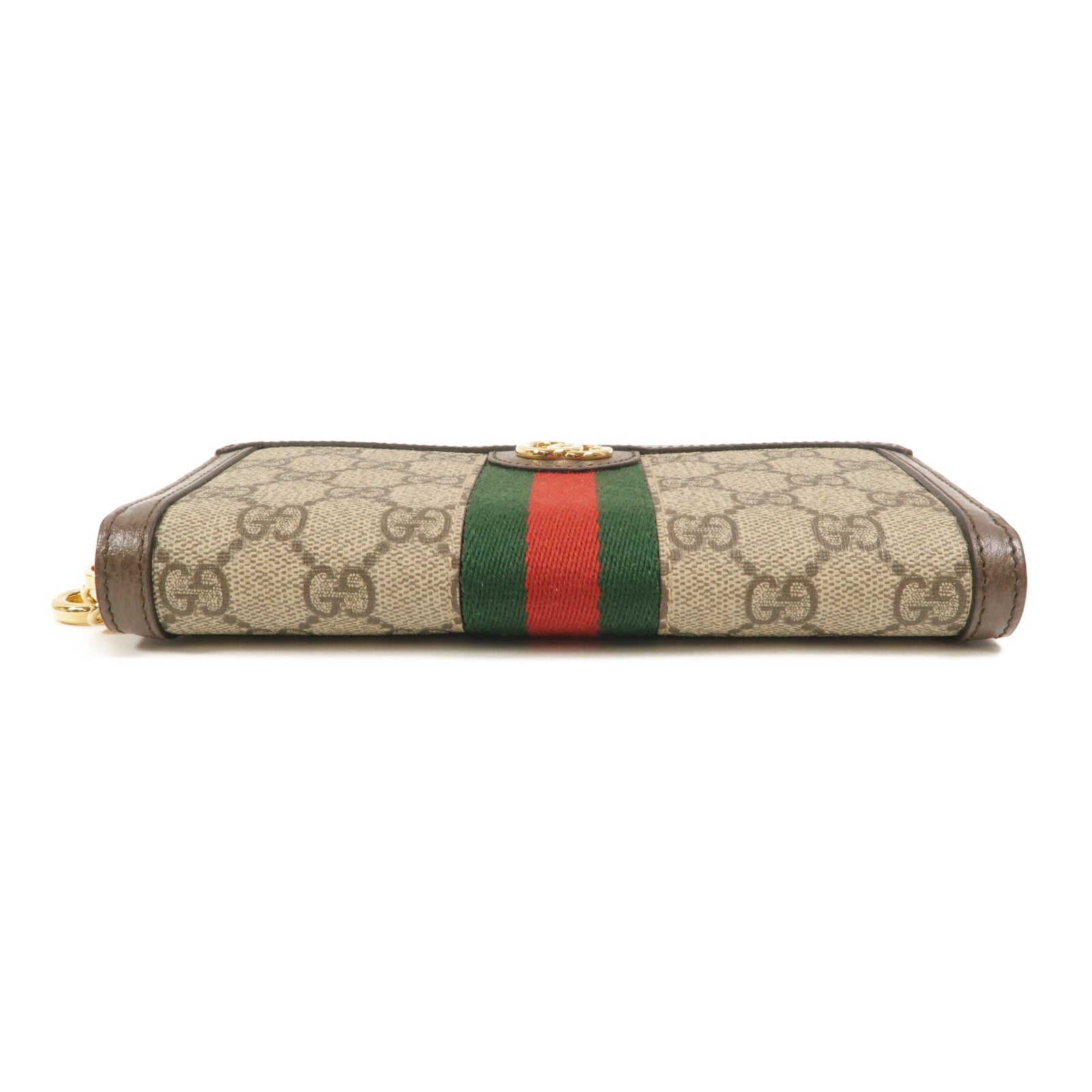 GUCCI 塗層帆布Zipper Long Wallet長錢包