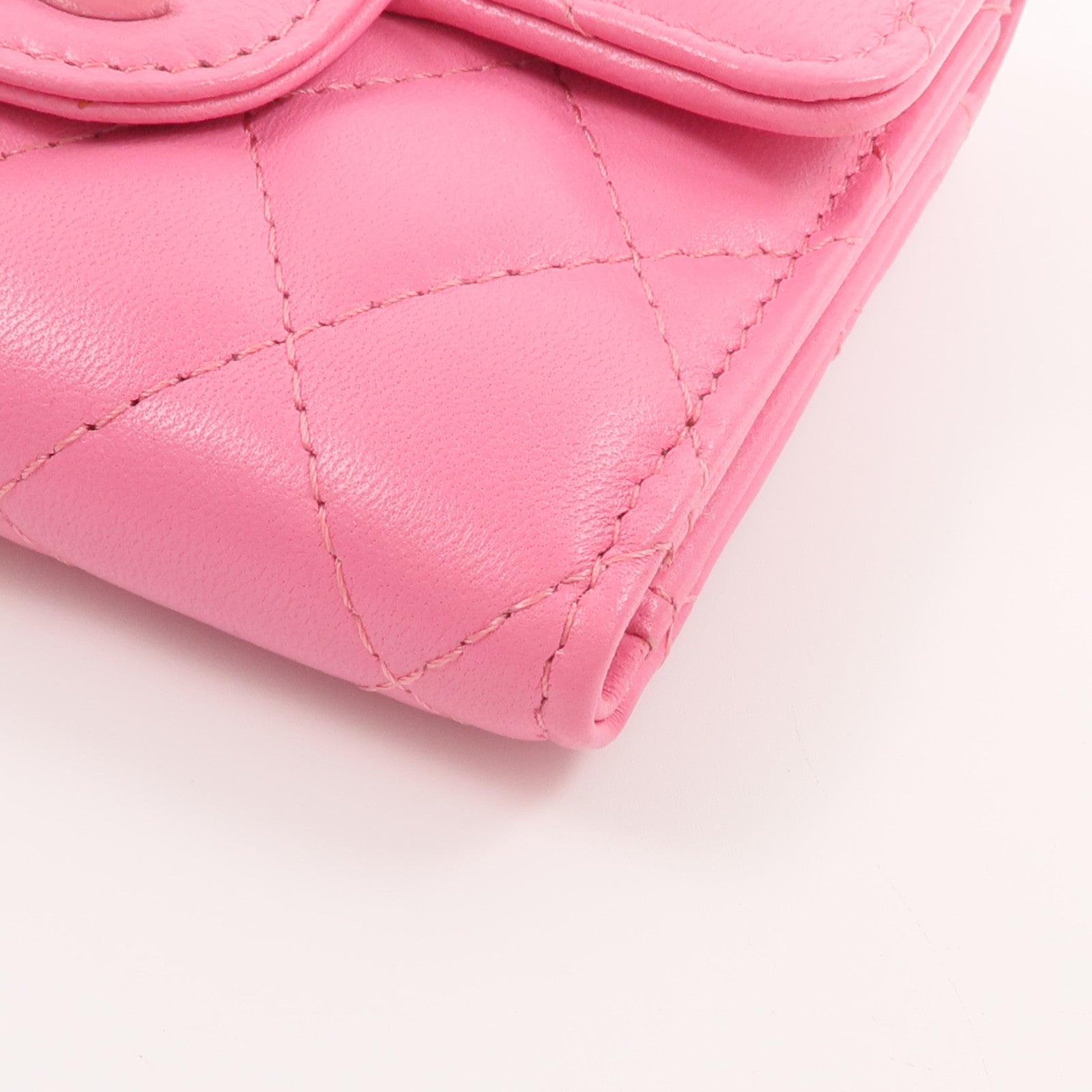 CHANEL 羊皮皮革Classic Small Flap Wallet錢包