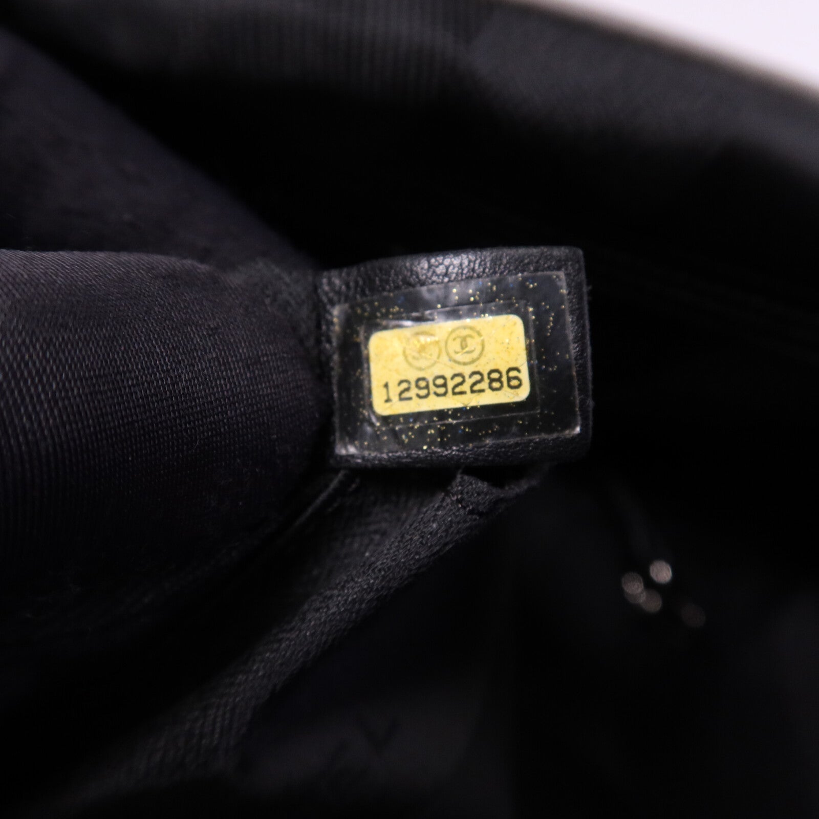 CHANEL 牛皮皮革Portobello Tote銀扣鏈帶肩背袋