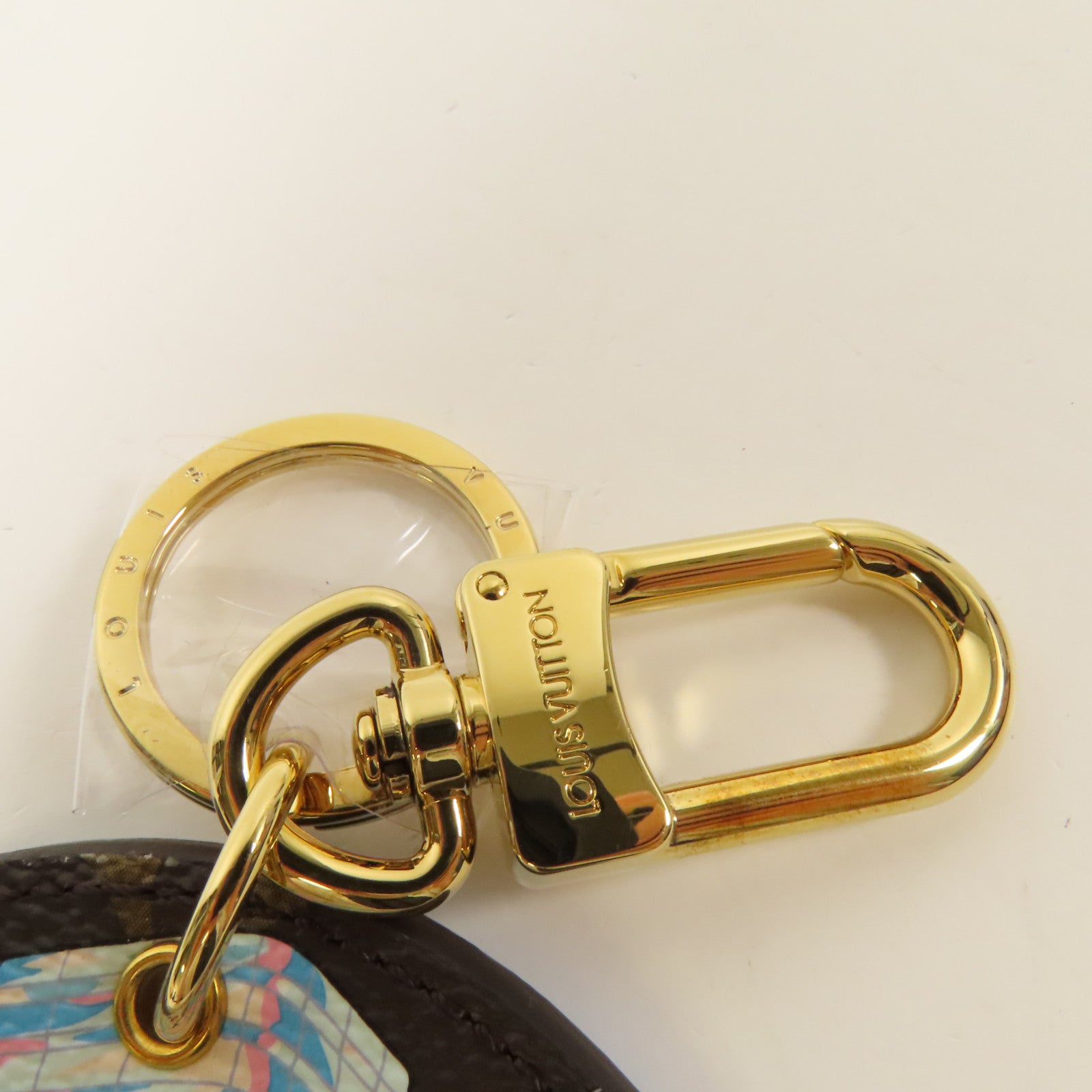 LOUIS VUITTON Monogram Vivienne Porte Cles Illustre Charm金扣掛飾