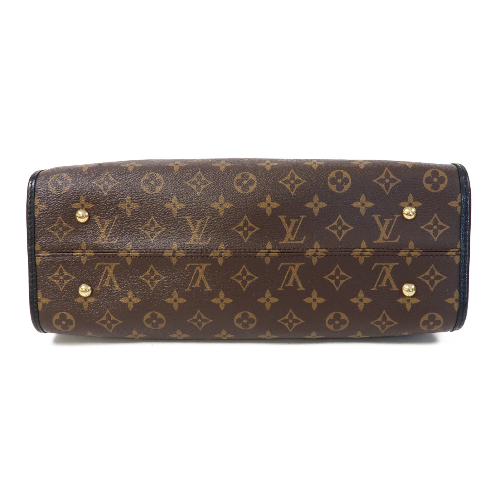 LOUIS VUITTON Monogram Popincourt MM金扣手挽肩背兩用袋啡色