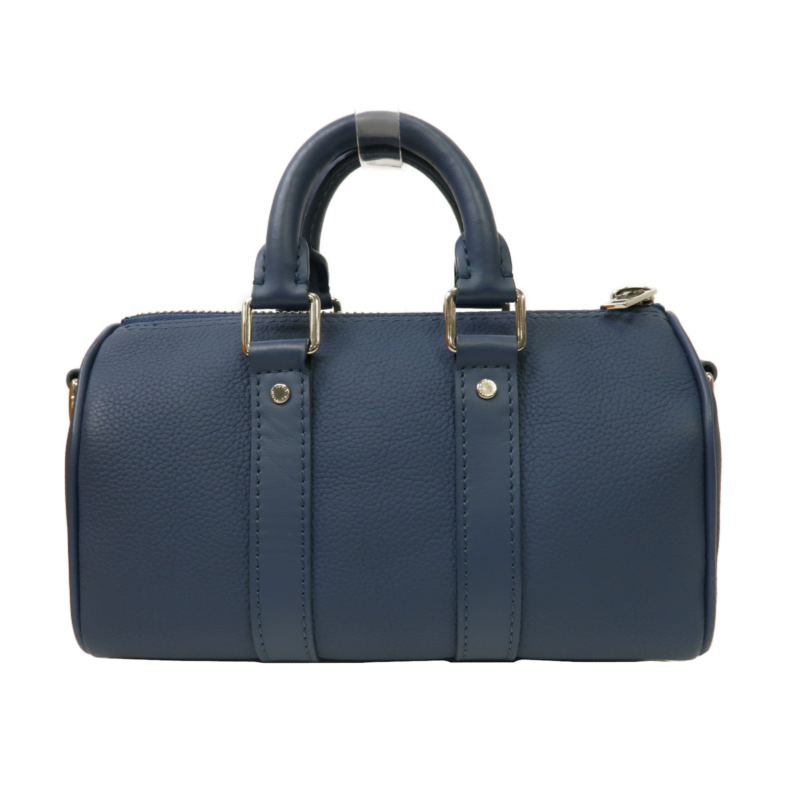 LOUIS VUITTON Aerogram Keepall XS銀扣手挽肩背兩用袋藍色