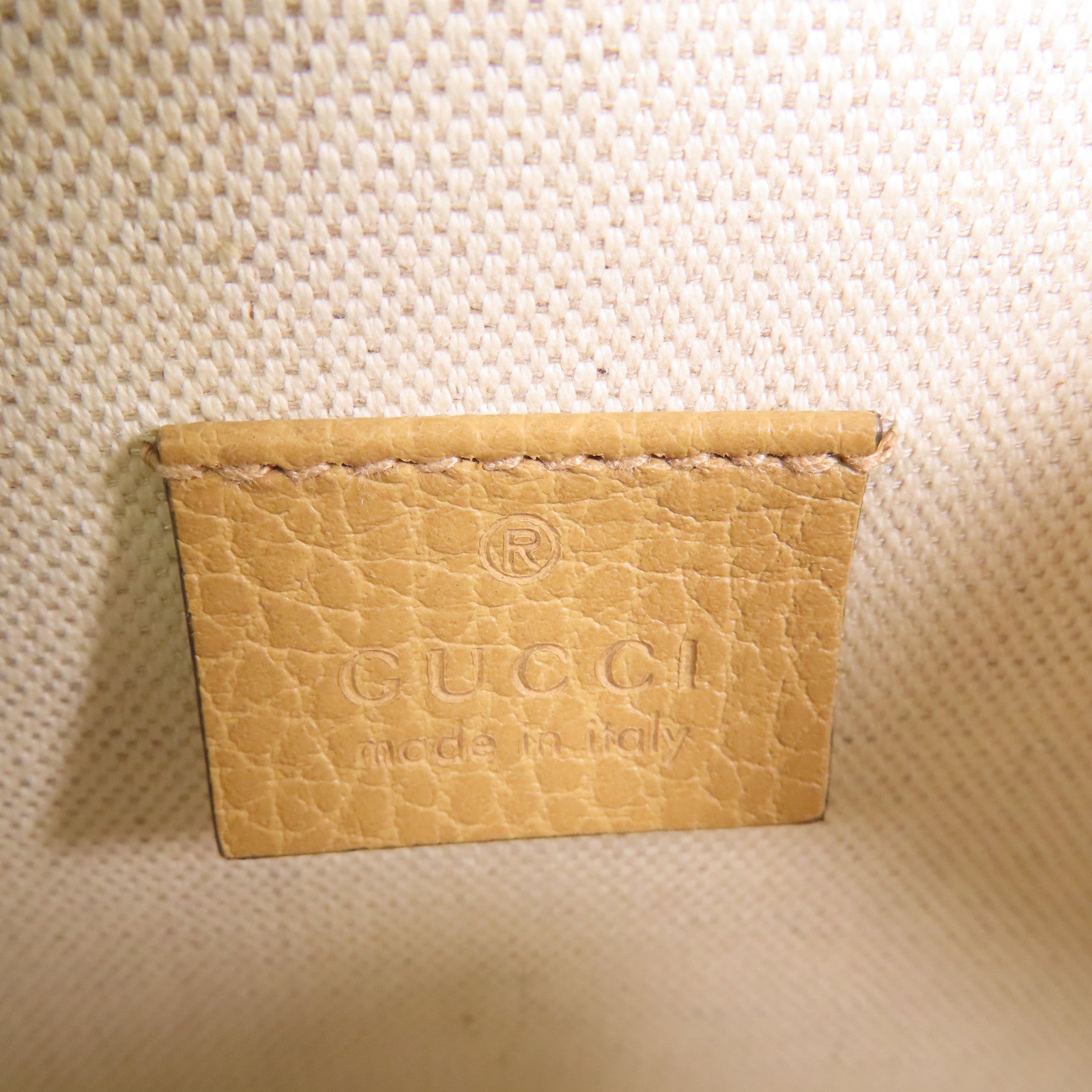 GUCCI GG SHW Dionysus Chain Shoulder Bag Calfskin Leather Brown