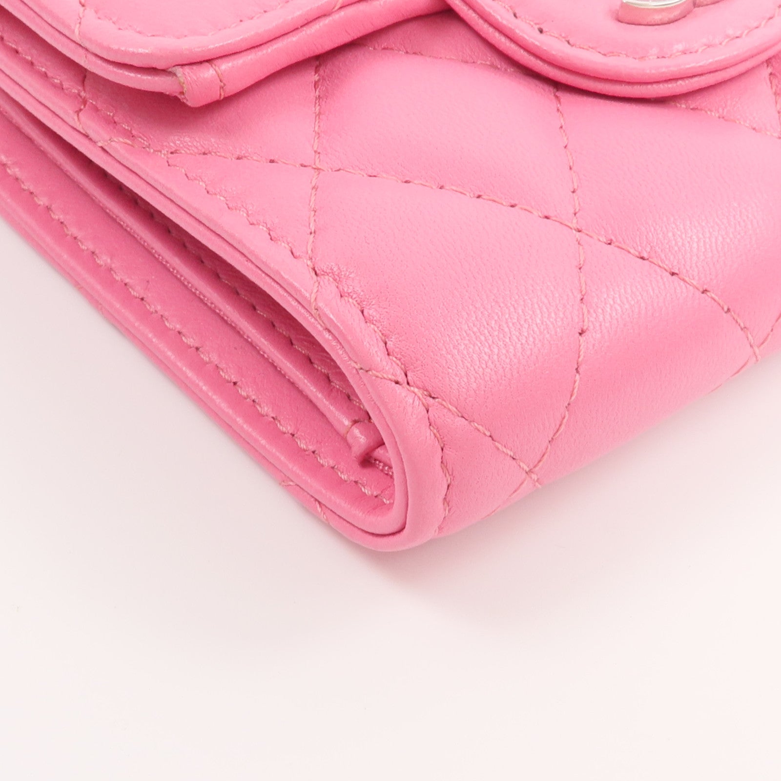 CHANEL 羊皮皮革Classic Small Flap Wallet錢包