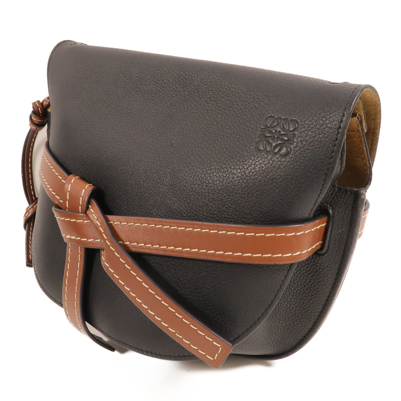 LOEWE 牛皮皮革Gate Small肩背袋