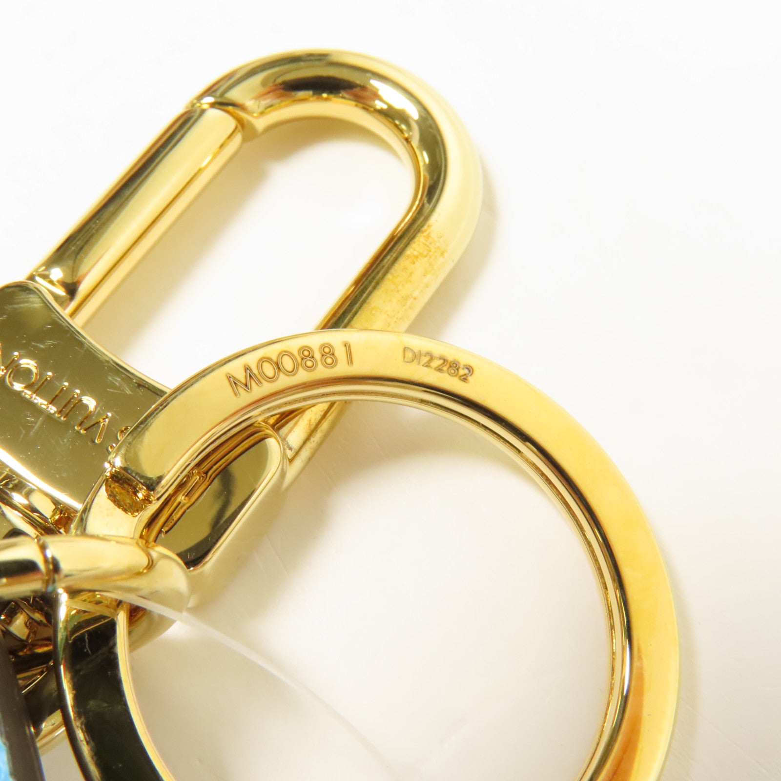 LOUIS VUITTON Monogram Vivienne Porte Cles Illustre Charm金扣掛飾
