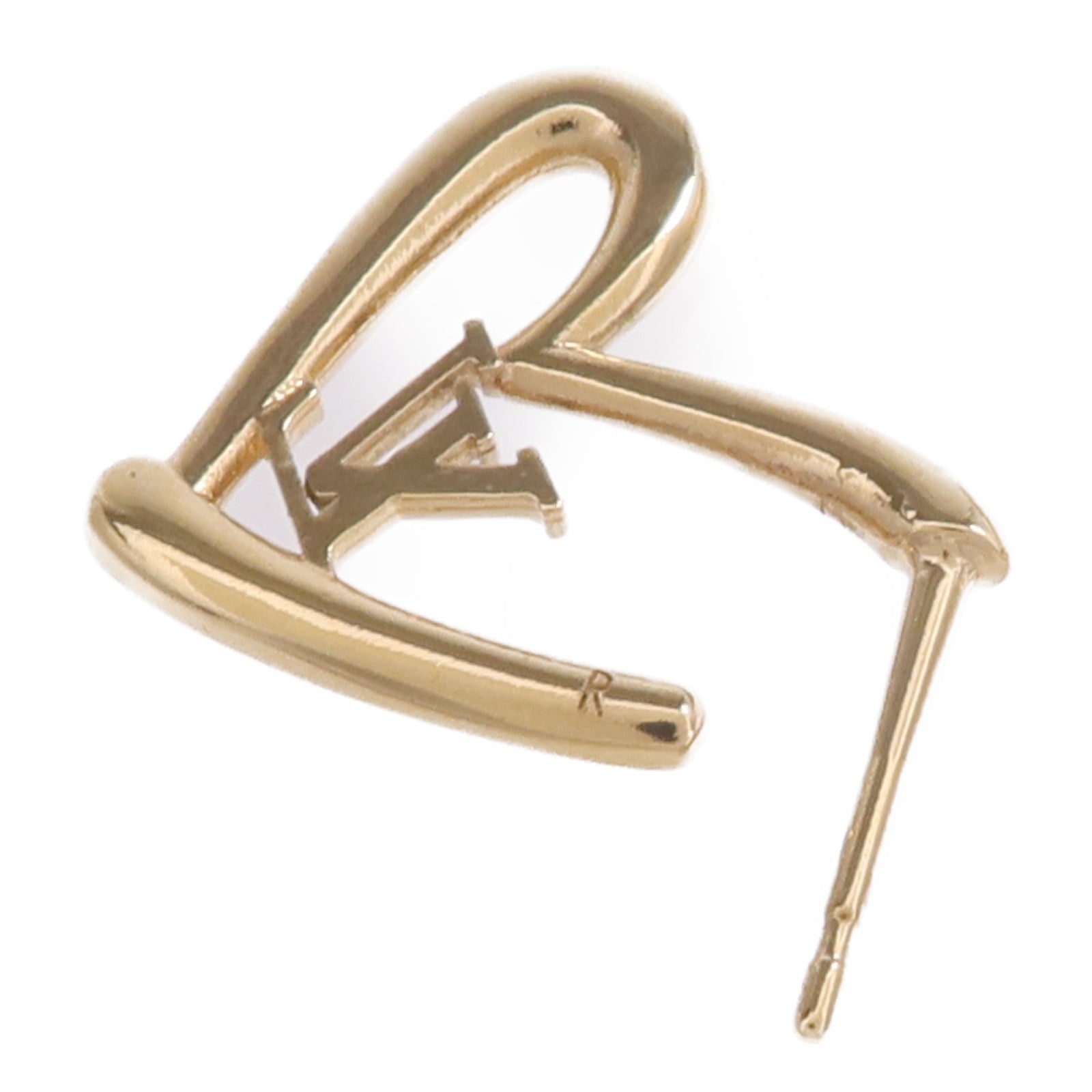 LOUIS VUITTON 金屬Fall In Love PM耳環