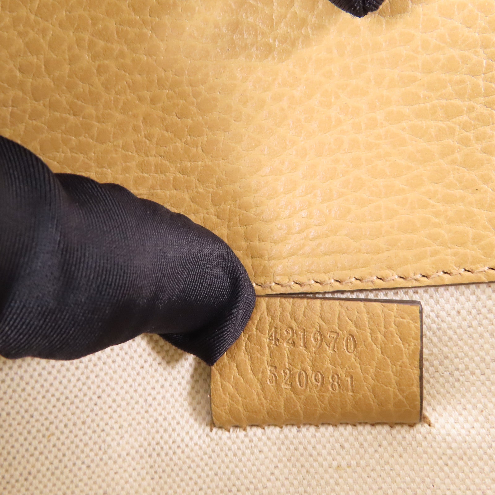 GUCCI GG SHW Dionysus Chain Shoulder Bag Calfskin Leather Brown