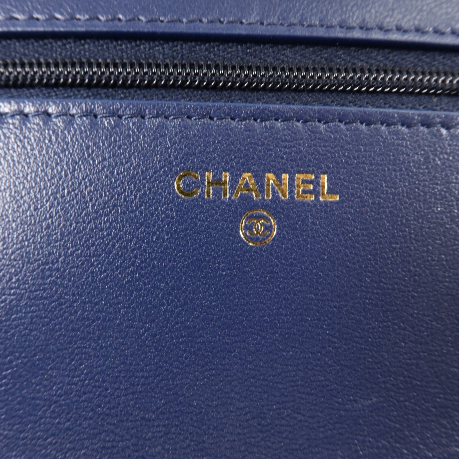CHANEL 羊皮皮革Wallet On Chain鏈帶肩背袋