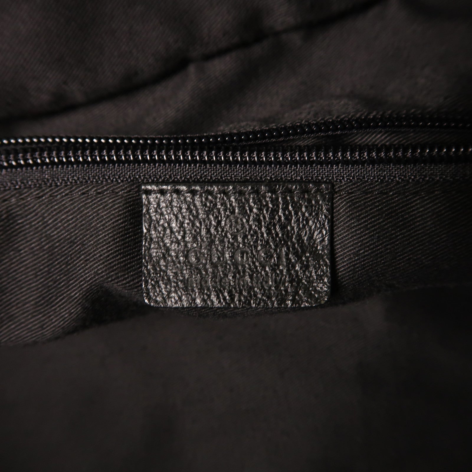 GUCCI 帆布Shoulder Bag肩背袋深藍色