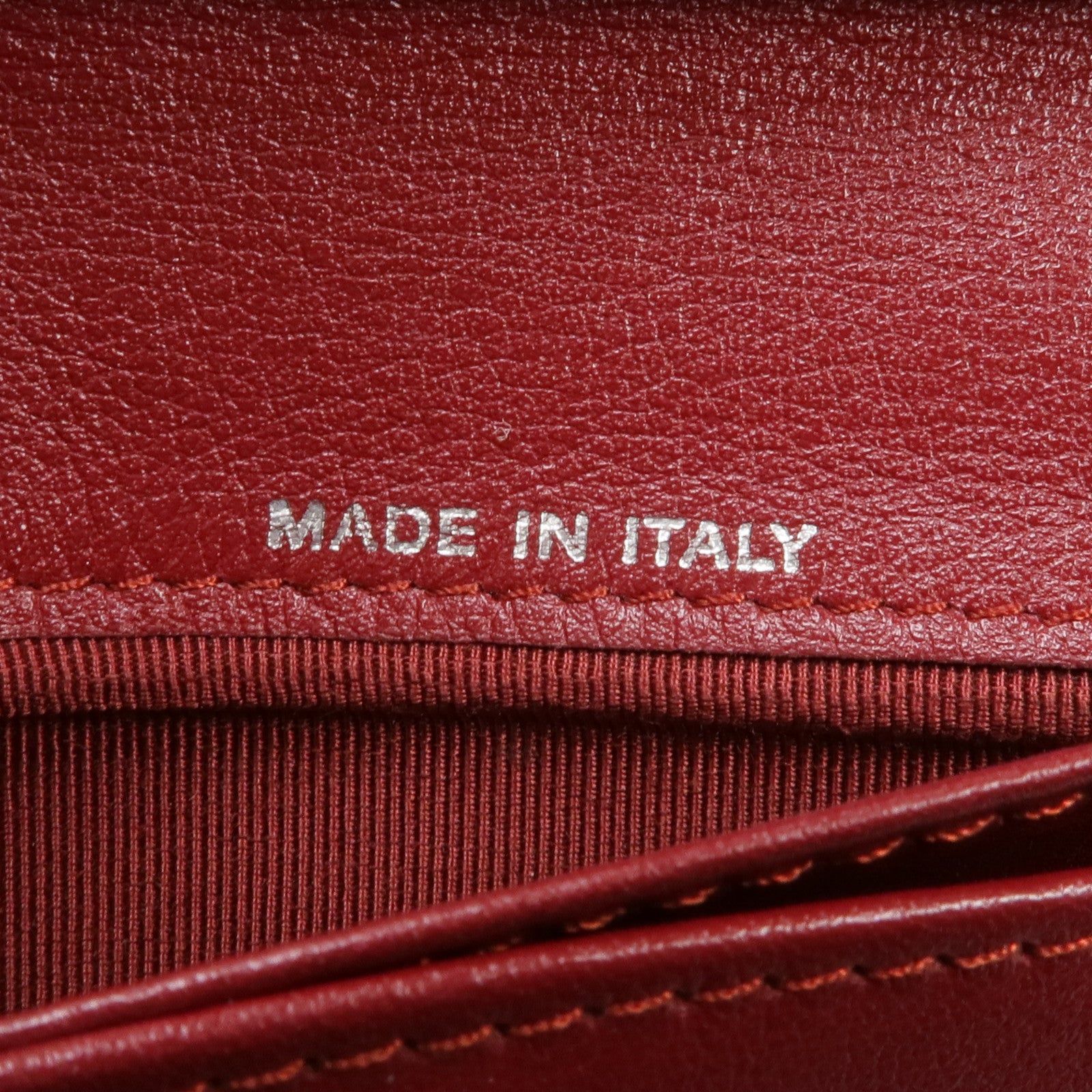 CHANEL 牛皮皮革Wallet銀扣錢包