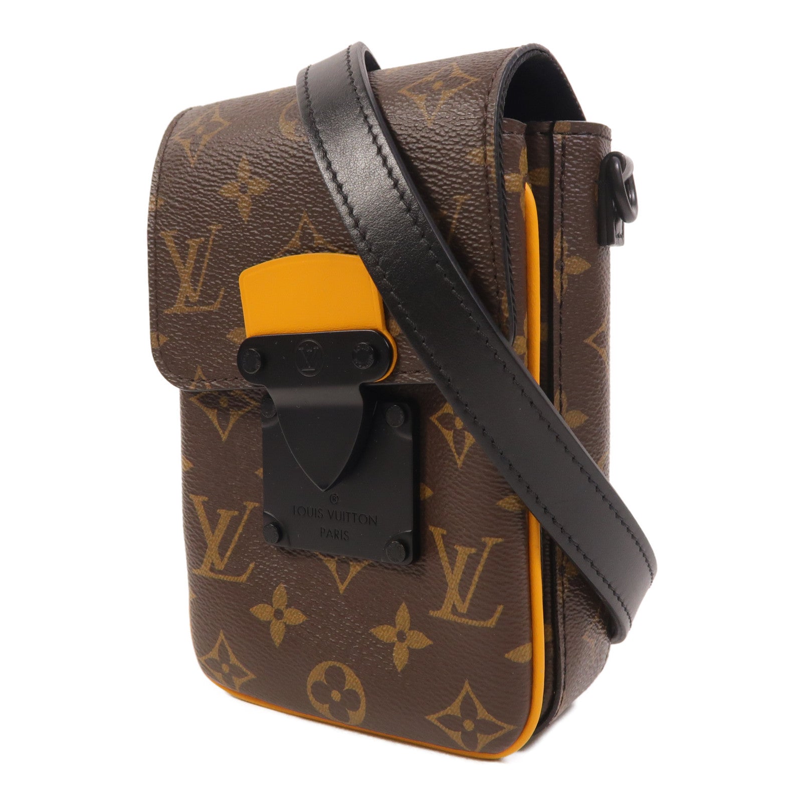 LOUIS VUITTON Monogram S-Lock Vertical Wearable Wallet肩背袋