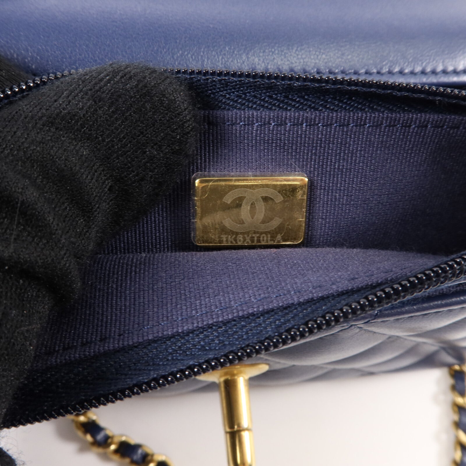 CHANEL 羊皮皮革Wallet On Chain鏈帶肩背袋