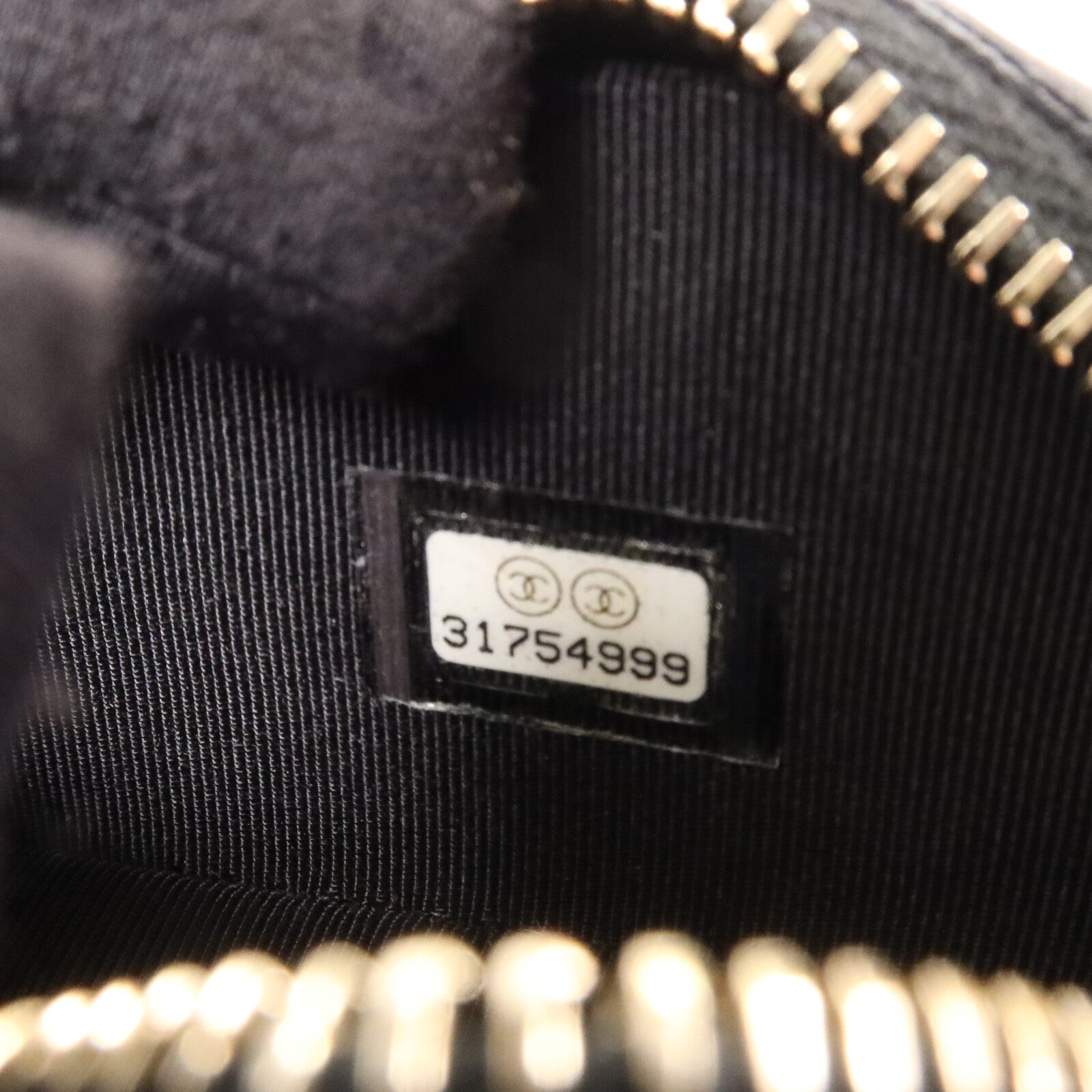 CHANEL 羊皮皮革Round Clutch With Chain鏈帶手拿包
