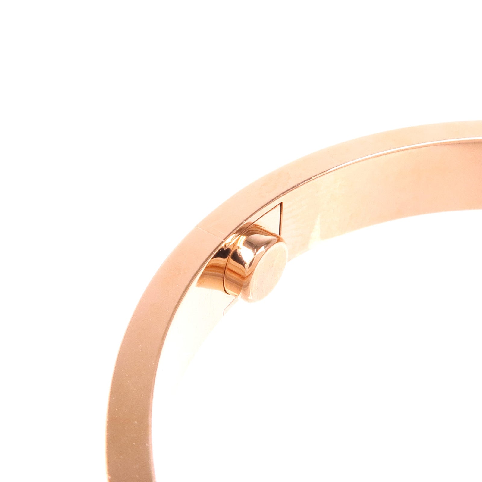 CARTIER 18K玫瑰金Love Bracelet 4P Diamond鑽石手鐲Cartier#17