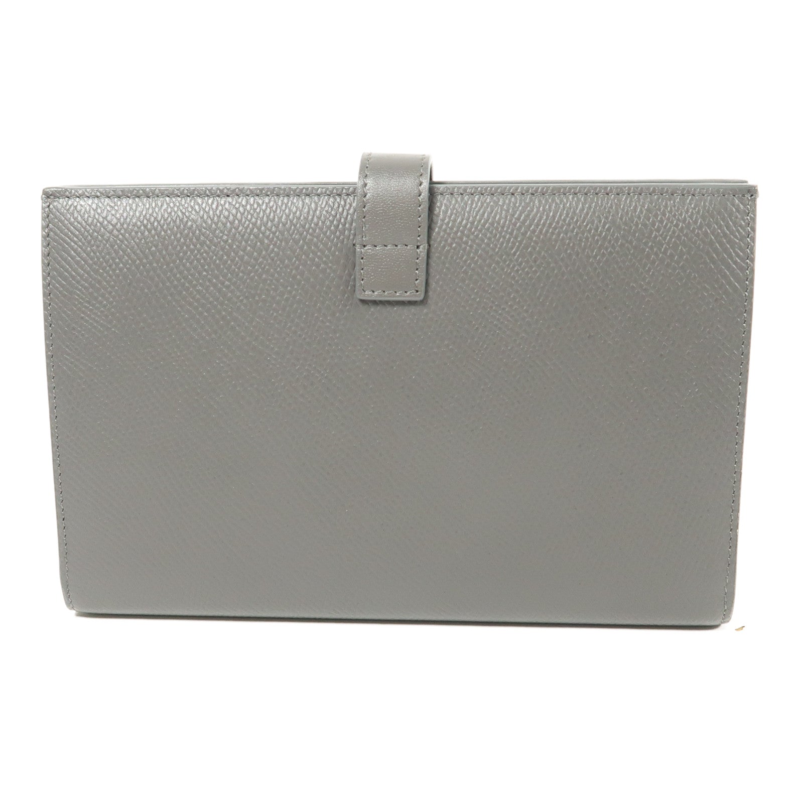 CELINE 牛皮皮革Large Strap Wallet金扣長錢包