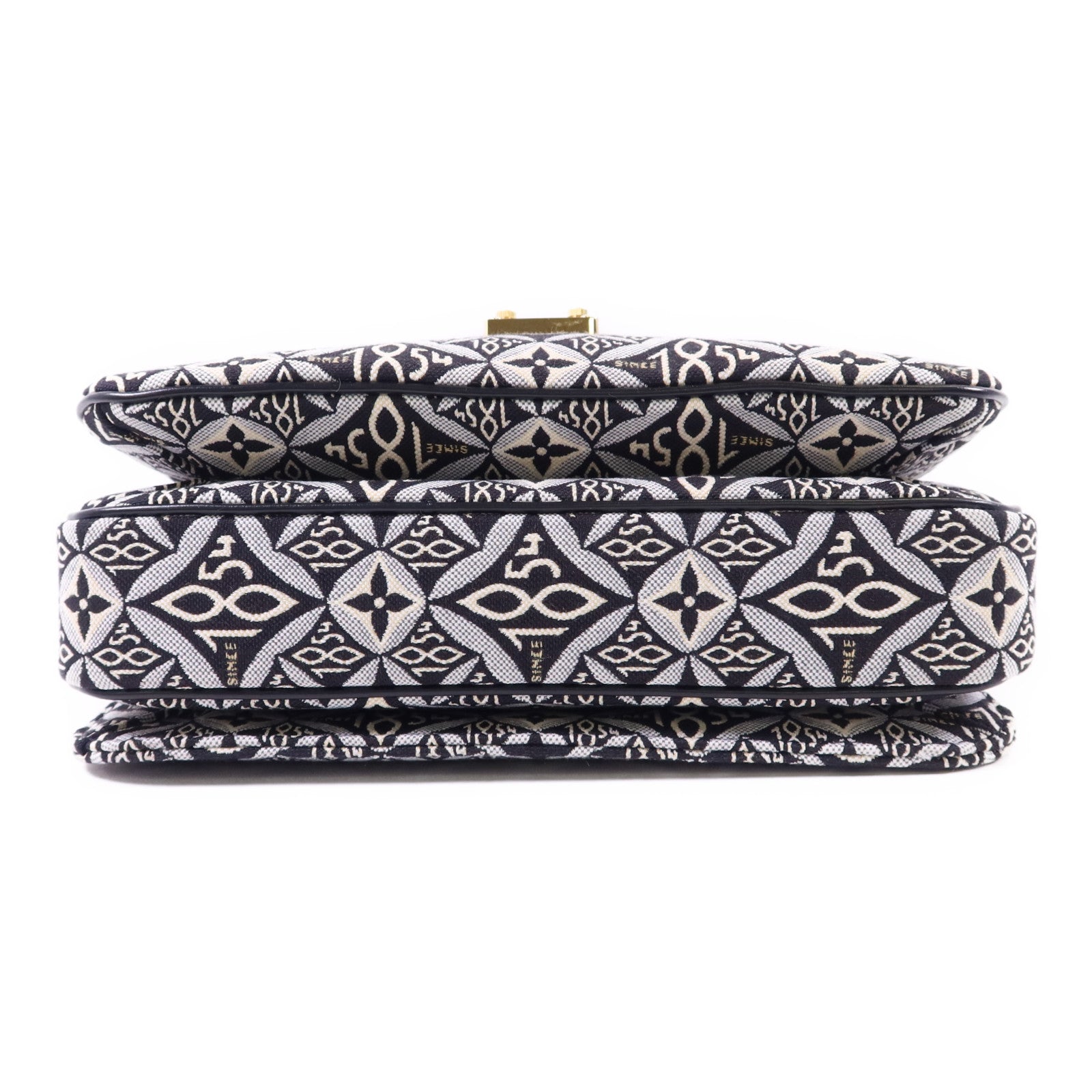 LOUIS VUITTON 帆布Pochette Metis MM金扣手挽肩背兩用袋