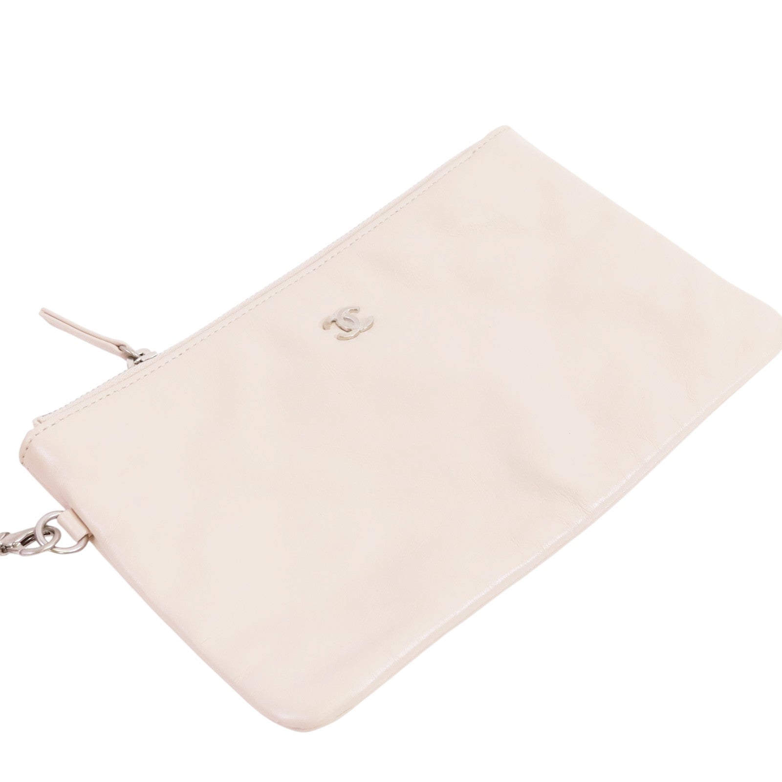 CHANEL 牛皮皮革Chanel 22 Small銀扣鏈帶肩背袋