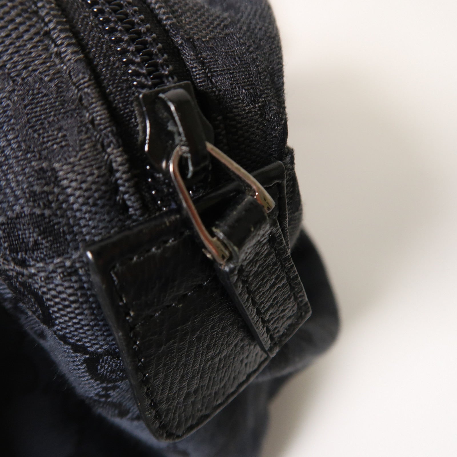 GUCCI 帆布Shoulder Bag肩背袋深藍色