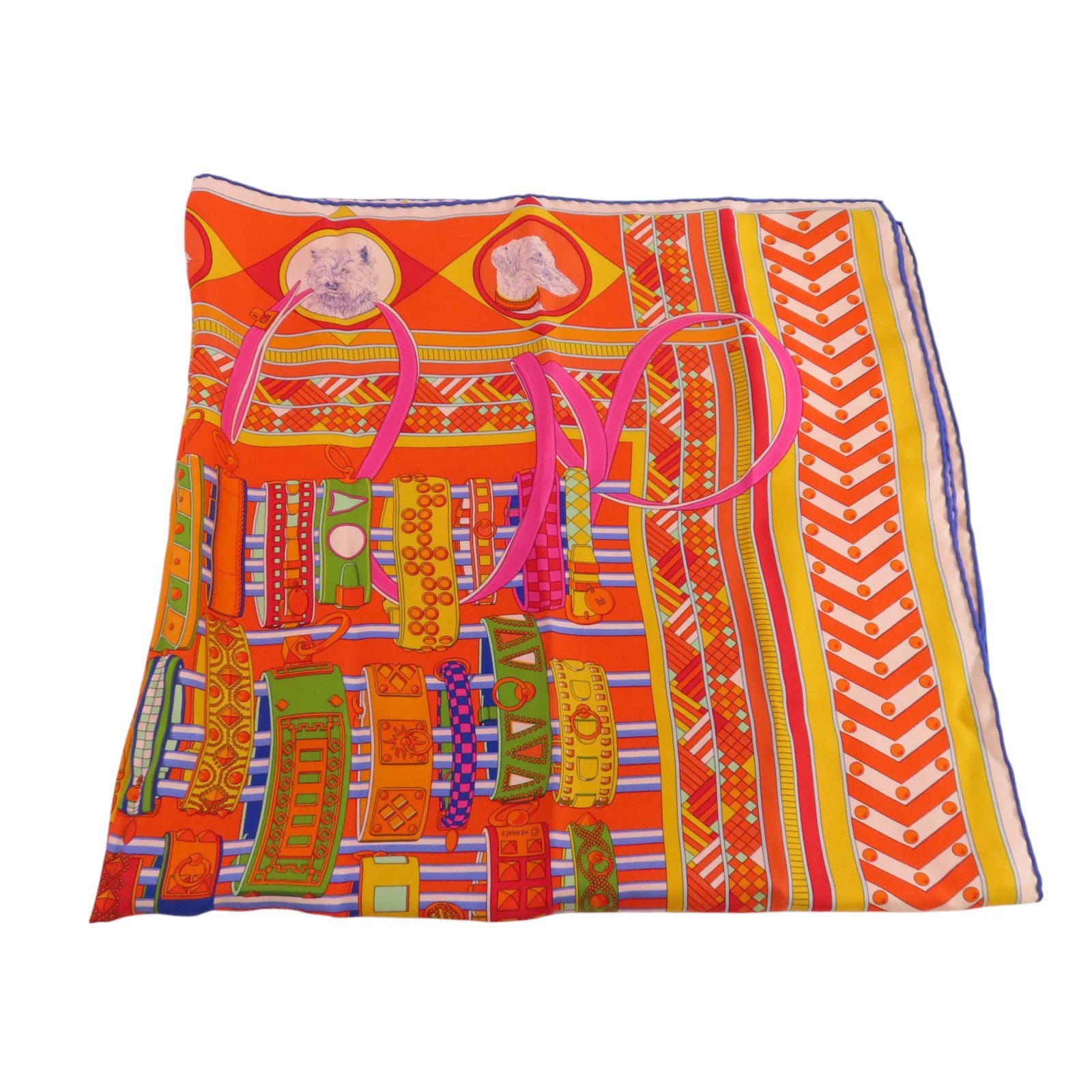 HERMES 絲質Scarf 90x90絲巾